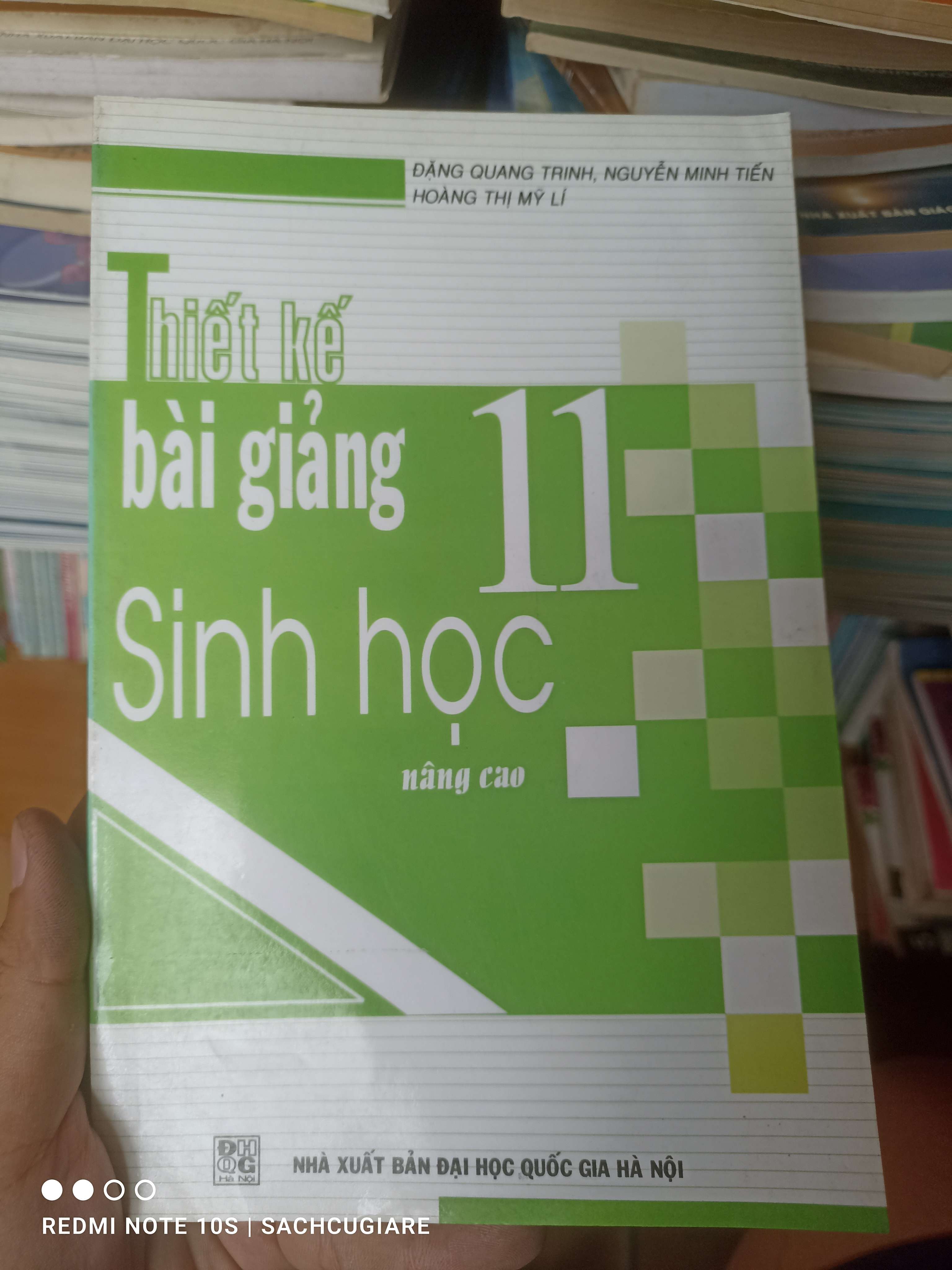 Thiết Kế Bài Giảng Sinh Học 11 (Nâng Cao) - Đặng Quang Trinh, Nguyễn Minh Tiến, Hoàng Thị Mỹ Lí 2007 VAVO-AK2ST3