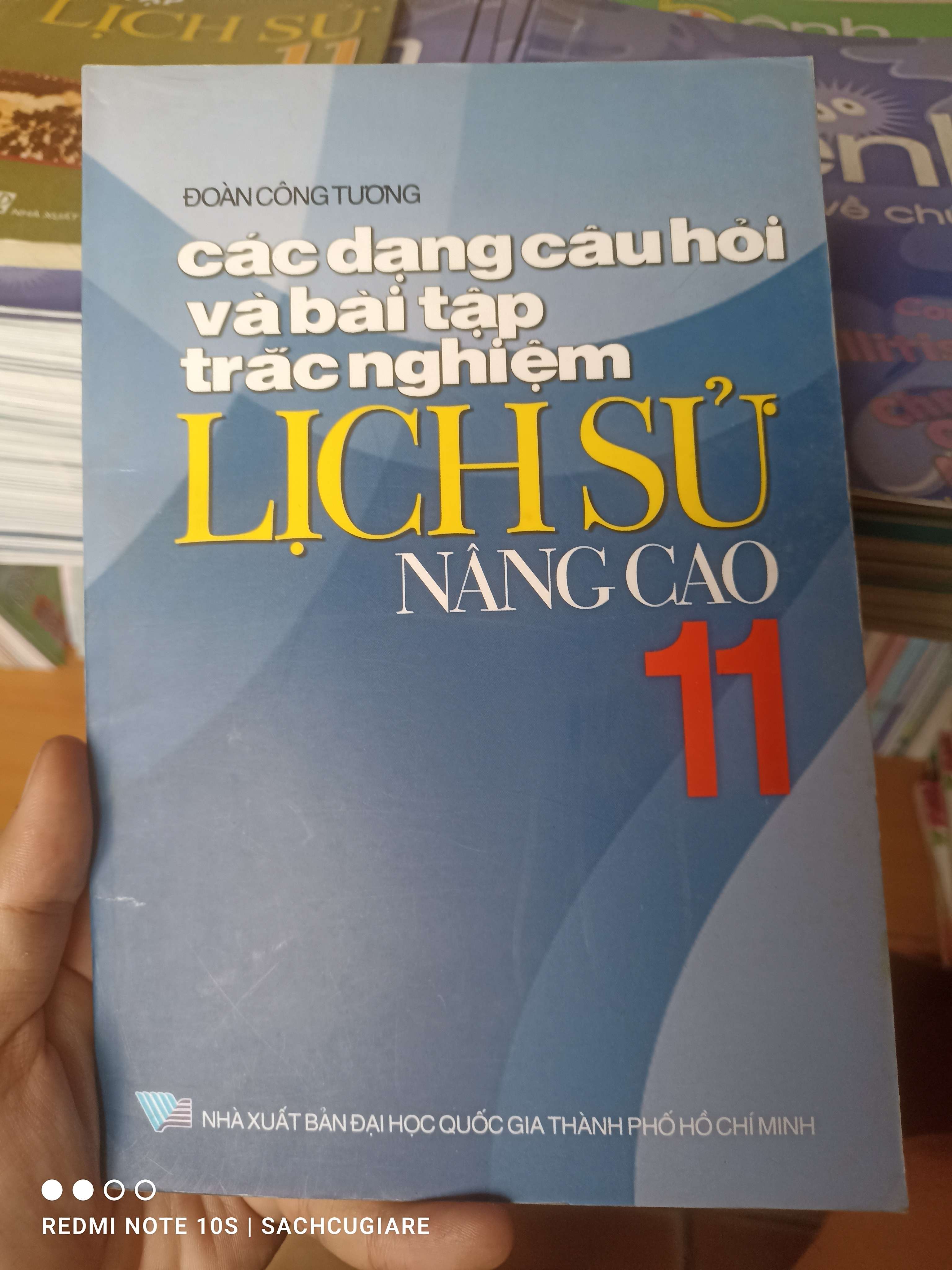 Các Dạng Câu Hỏi Và Bài Tập Trắc Nghiệm Lịch Sử 11 (Nâng Cao) - Đoàn Công Tường 2007 VAVO-AK2ST3