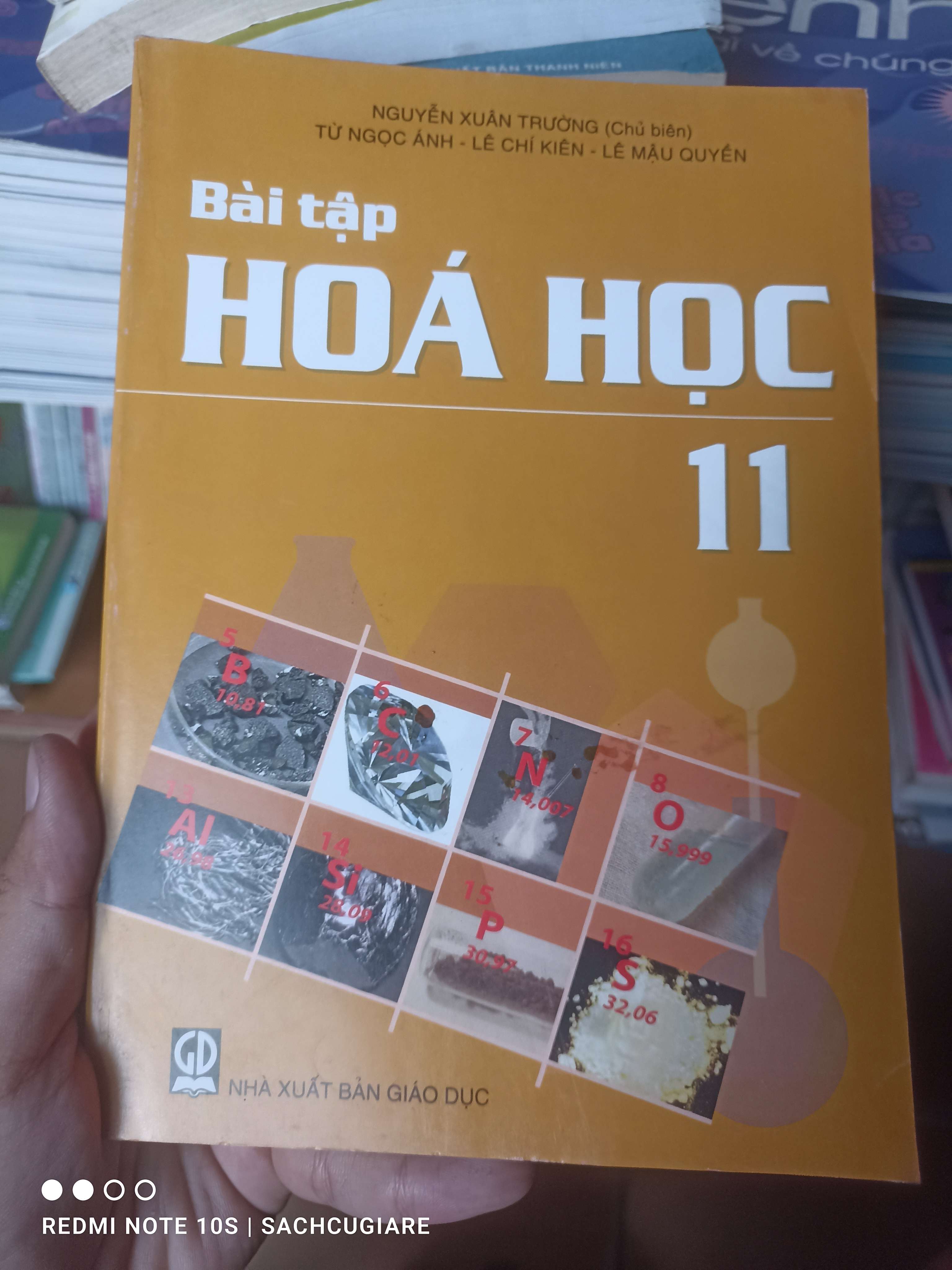 Bài Tập Hóa Học 11 - Nguyễn Xuân Trường, Từ Ngọc Ánh, Lê Chí Kiên, Lê Mậu Quyền 2007 VAVO-AK2T4