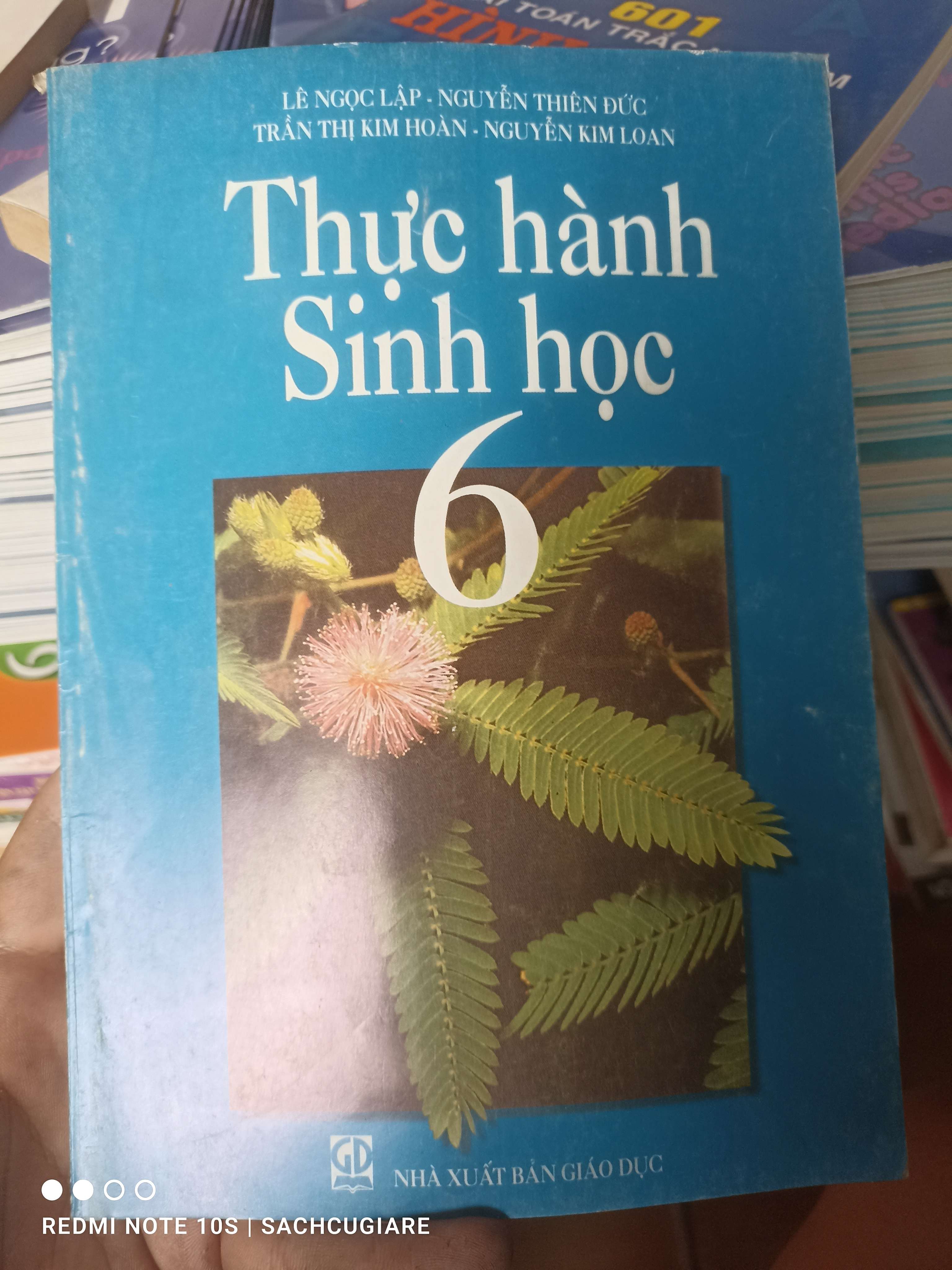 Thực Hành Sinh Học 6 - Lê Ngọc Lập, Nguyễn Thiên Đức, Trần Thị Kim Hoàn, Nguyễn Kim Loan 2008 VAVO-AK2T4
