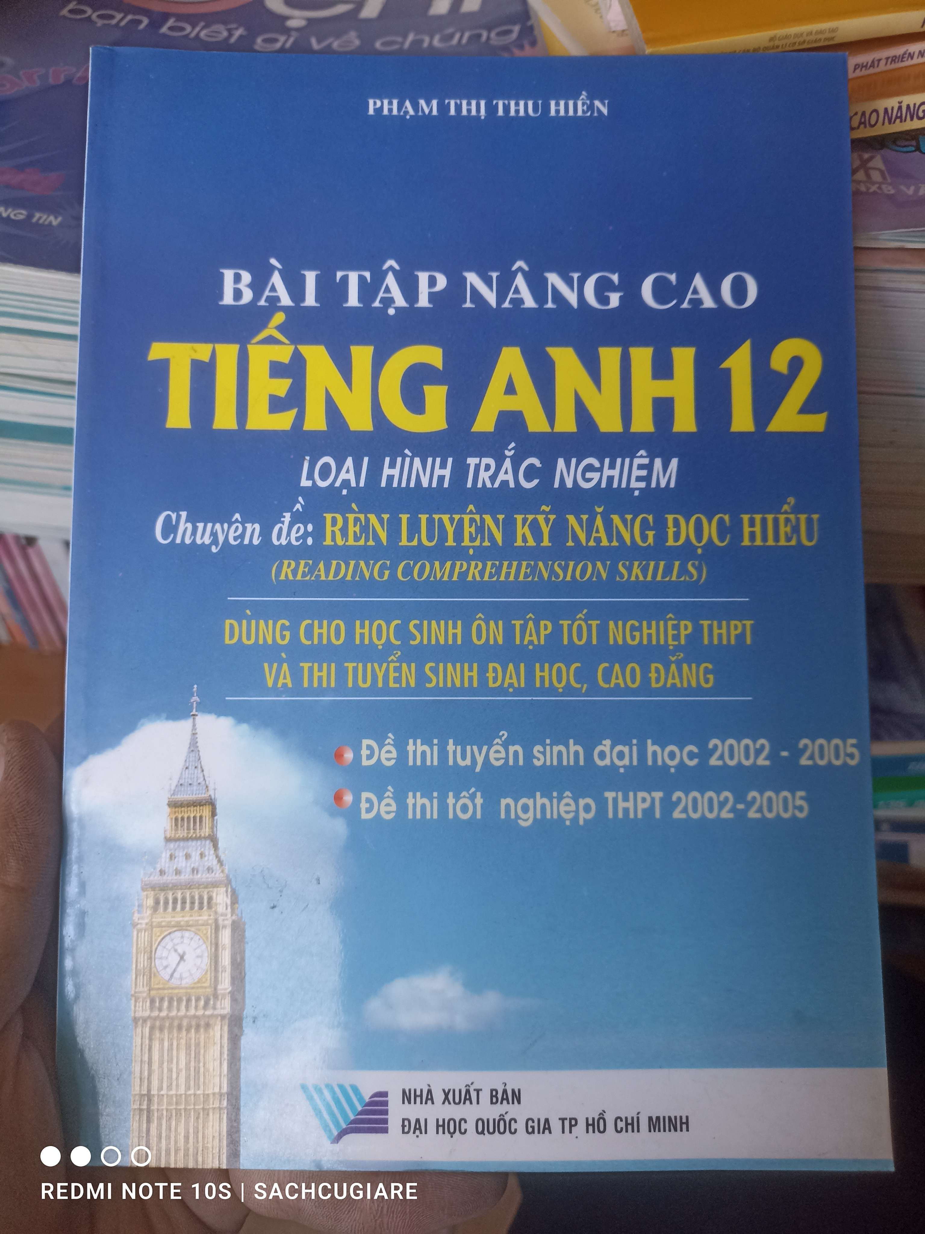 Bài Tập Nâng Cao Tiếng Anh 12 (Loại Hình Trắc Nghiệm) (Chuyên Đề: Rèn Luyện Kỹ Năng Đọc Hiểu) - Phạm Thị Thu Hiền 2006 VAVO-AK2T4