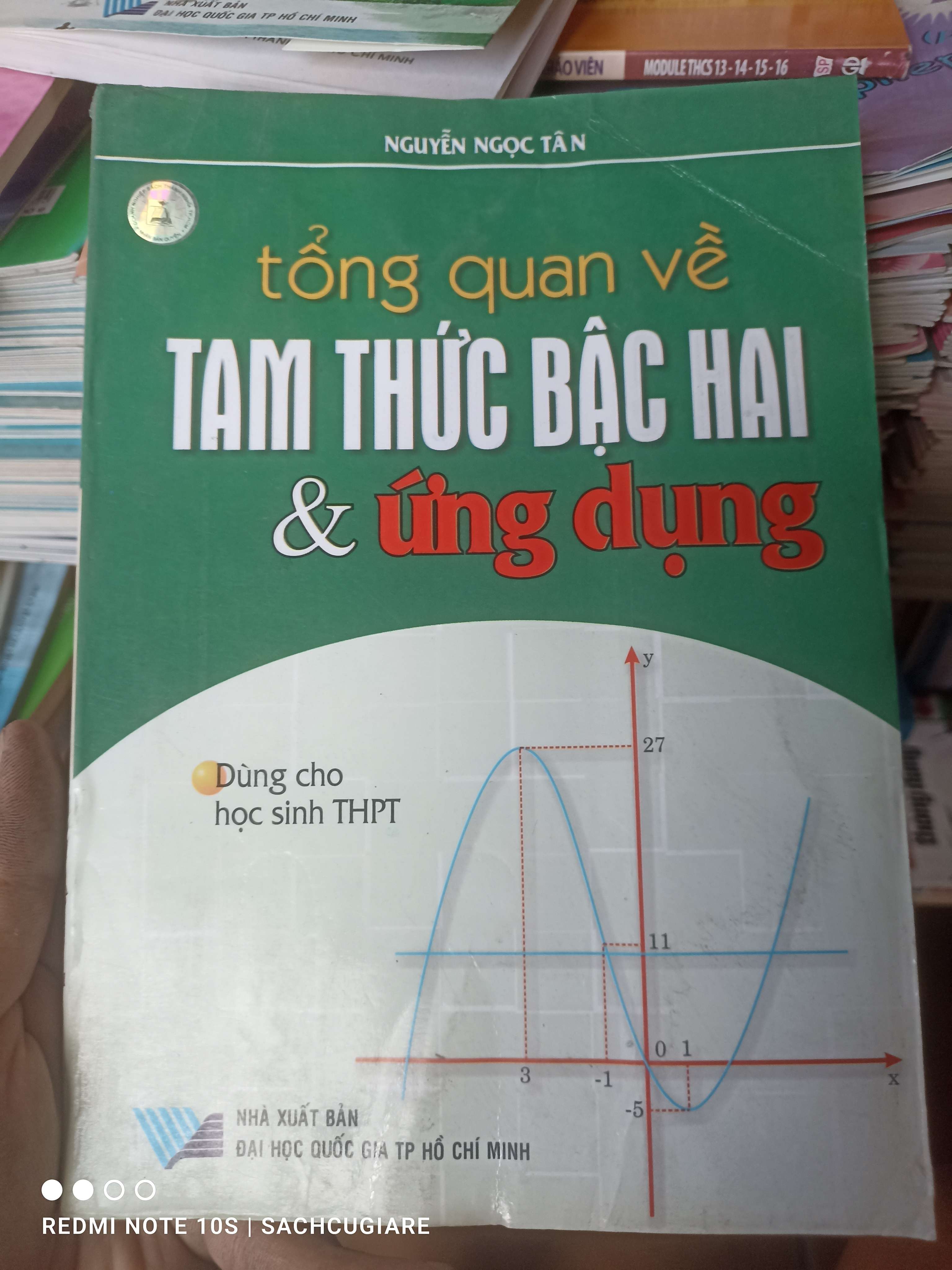 Tổng Quan Về Tam Thức Bậc Hai & Ứng Dụng - Nguyễn Ngọc Tân 2006 VAVO-AK3ST1