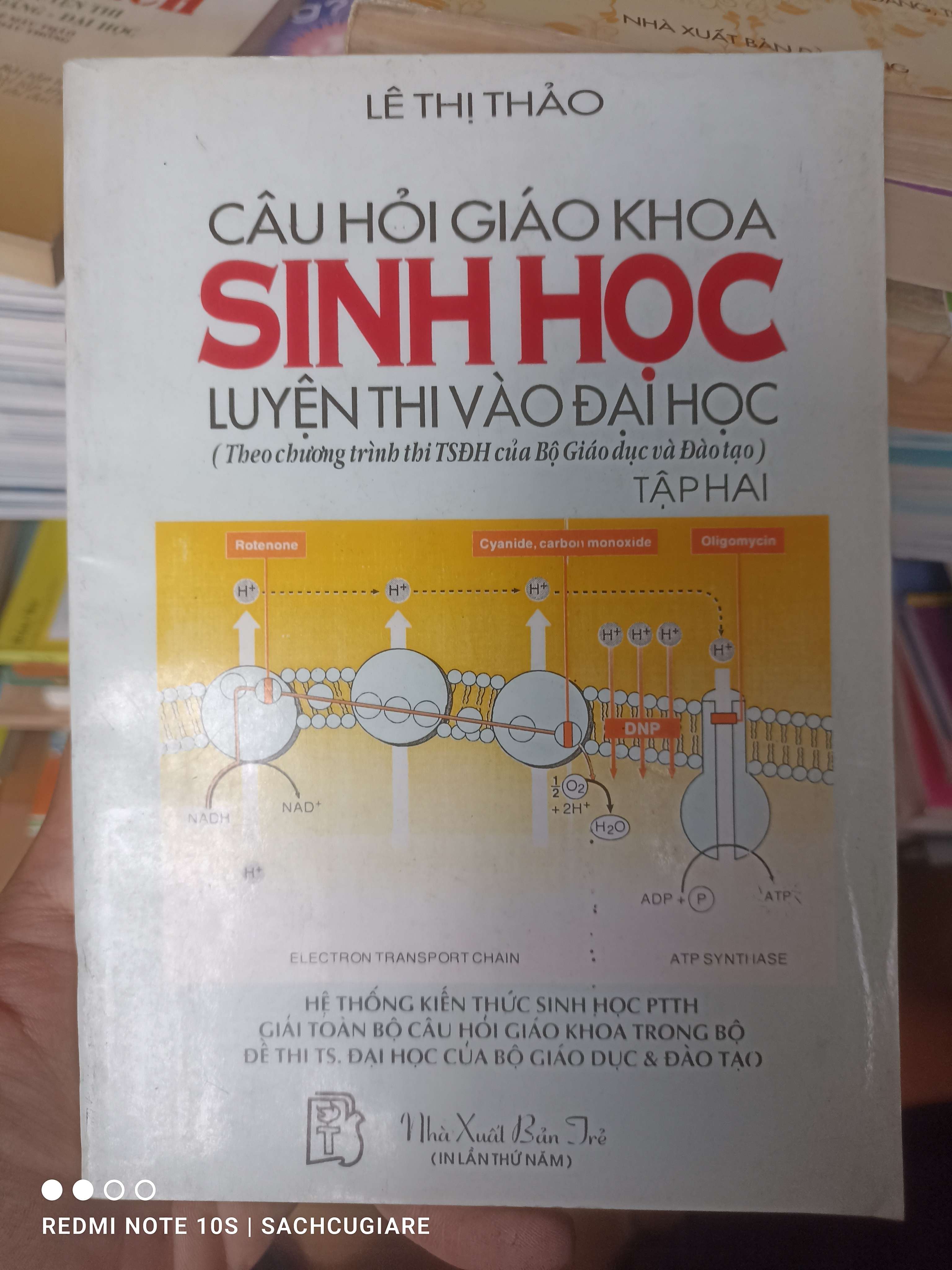 Câu Hỏi Giáo Khoa Sinh Học Luyện Thi Vào Đại Học (Tập 2) - Lê Thị Thảo 1998 VAVO-AK2T4