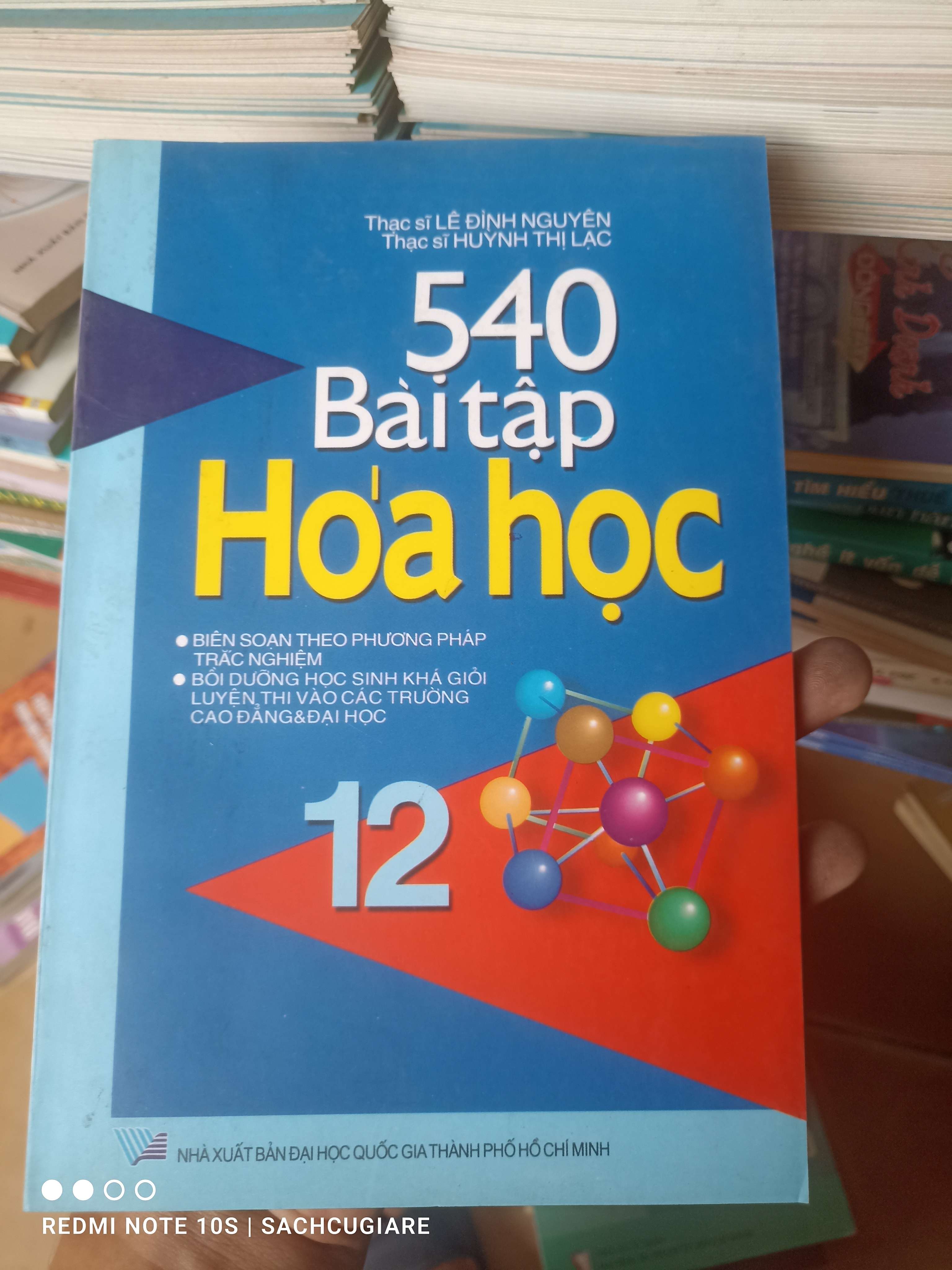 540 Bài Tập Hóa Học 12 - Lê Đình Nguyên, Huỳnh Thị Lạc 2008 VAVO-AK2T3