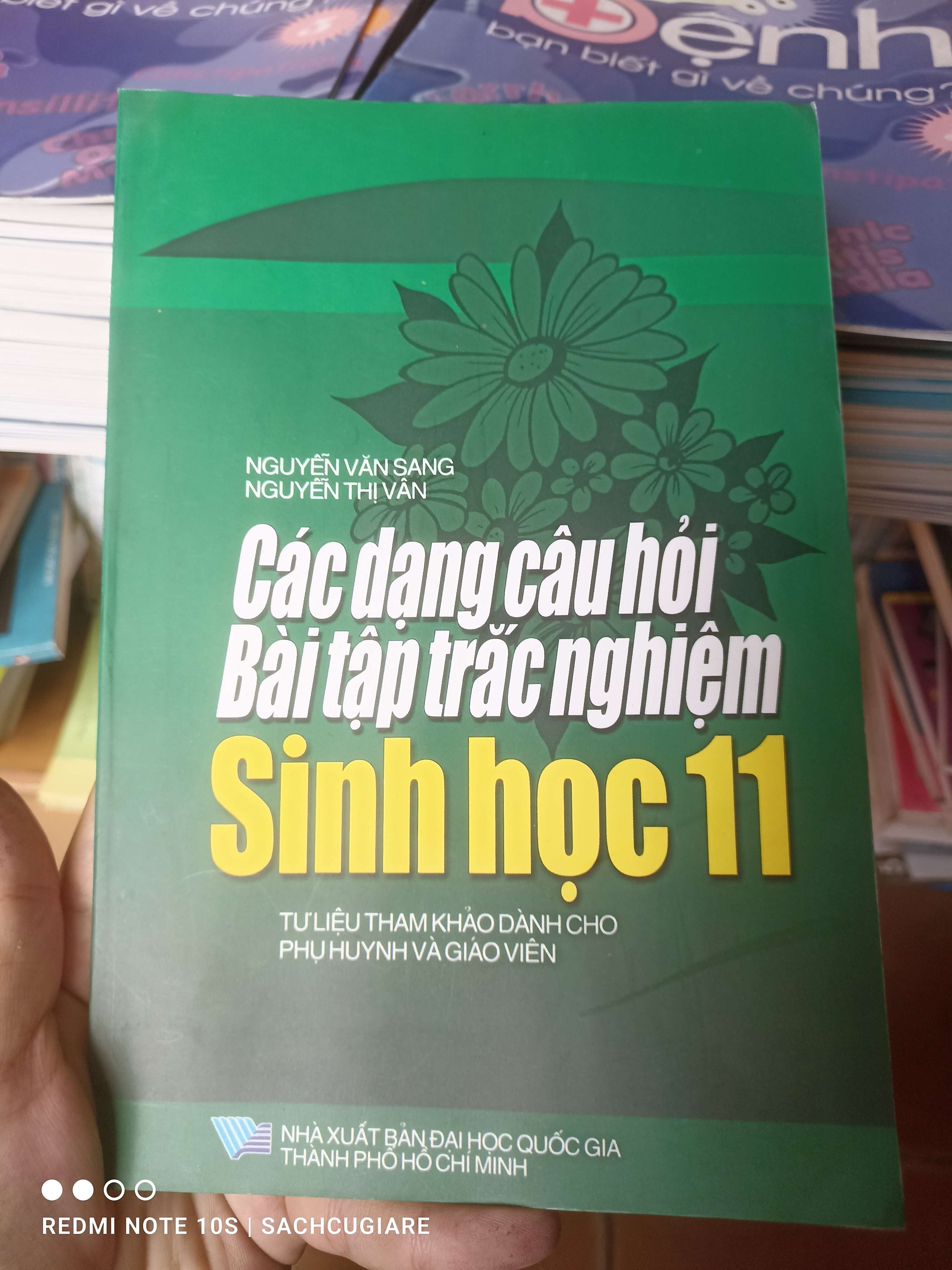 Các Dạng Câu Hỏi Và Bài Tập Trắc Nghiệm Sinh Học 11 - Nguyễn Văn Sang, Nguyễn Thị Vân 2007 VAVO-AK2T4