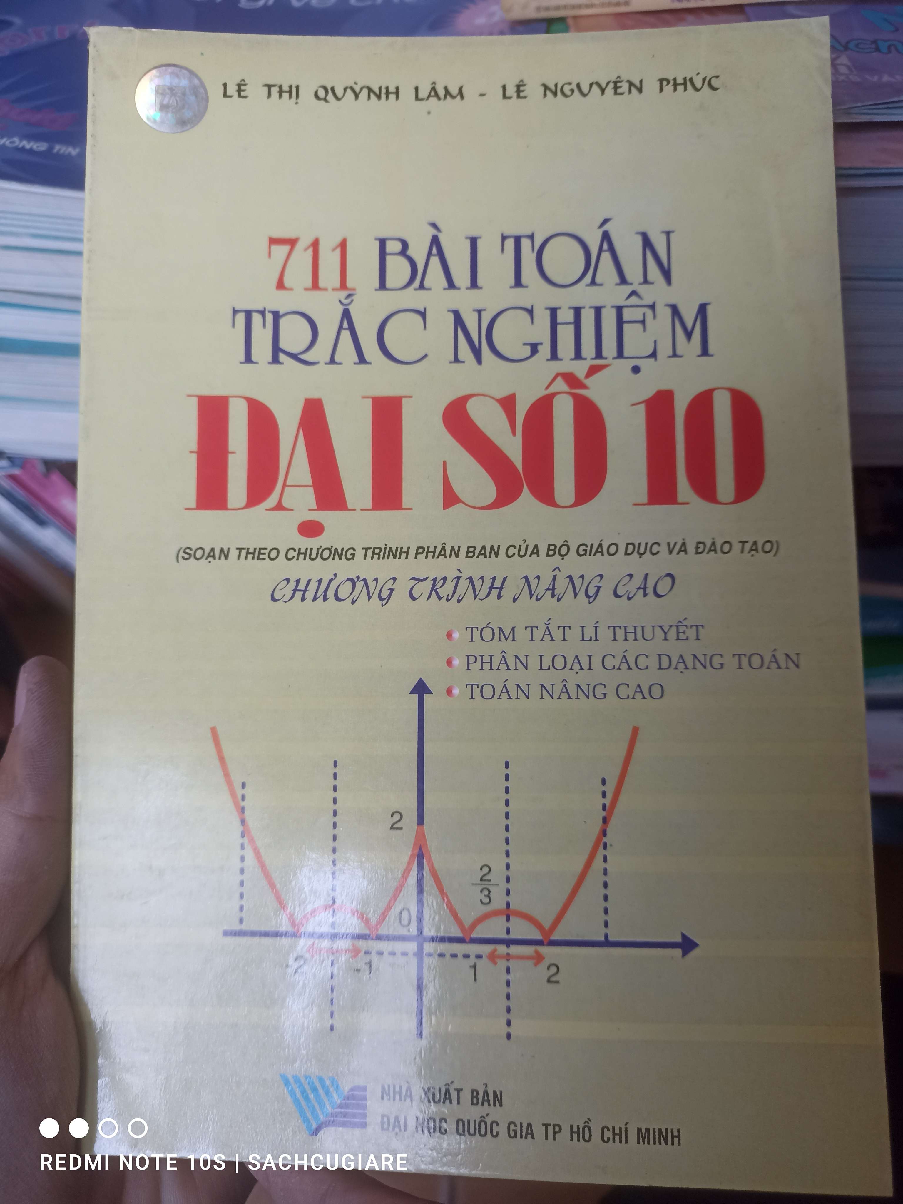 711 Bài Toán Trắc Nghiệm Đại Số 10 (Chương Trình Nâng Cao) - Lê Thị Quỳnh Lâm, Lê Nguyên Phúc 2007 VAVO-AK3ST1