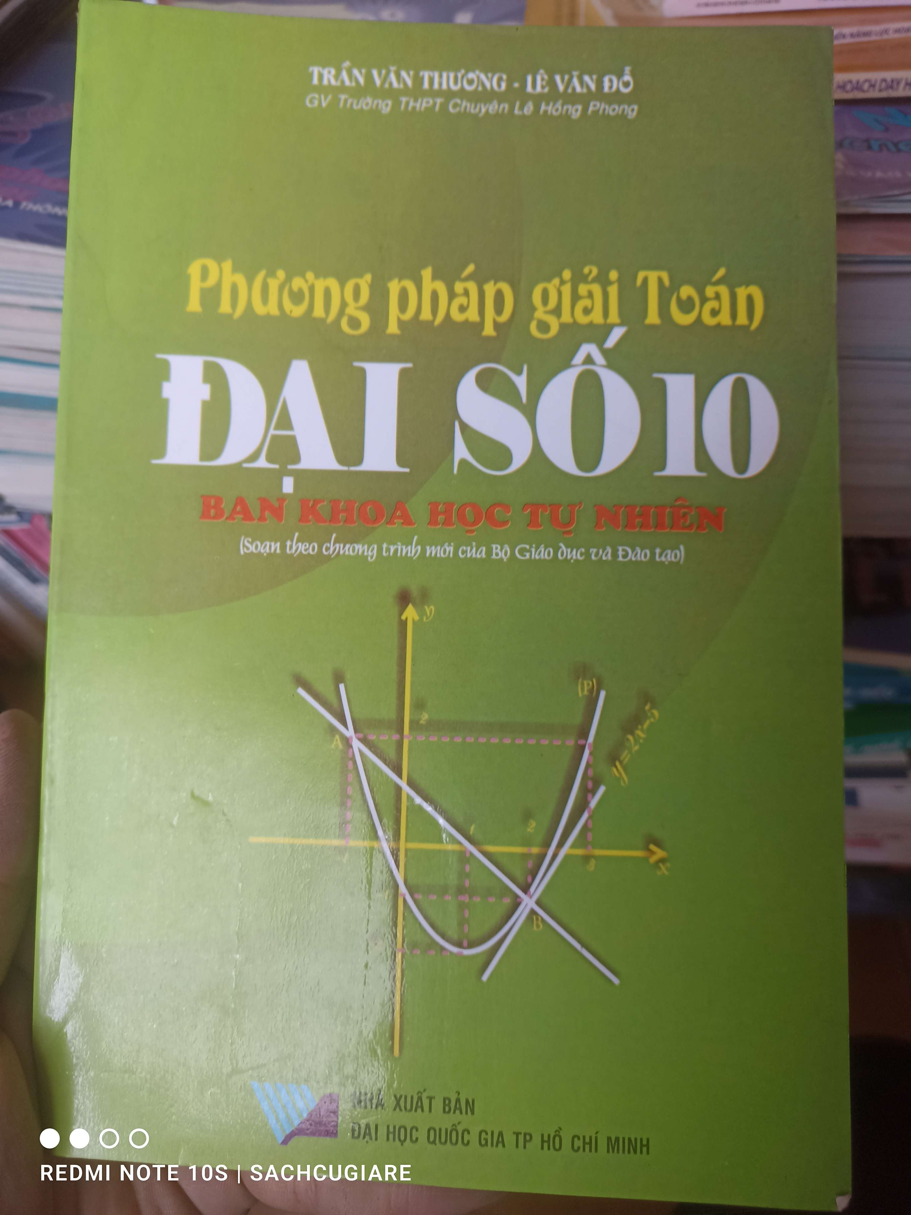 Phương Pháp Giải Toán Đại Số 10 (Ban Khoa Học Tự Nhiên) - Trần Văn Thương, Lê Văn Đỗ 2007 VAVO-AK3ST1