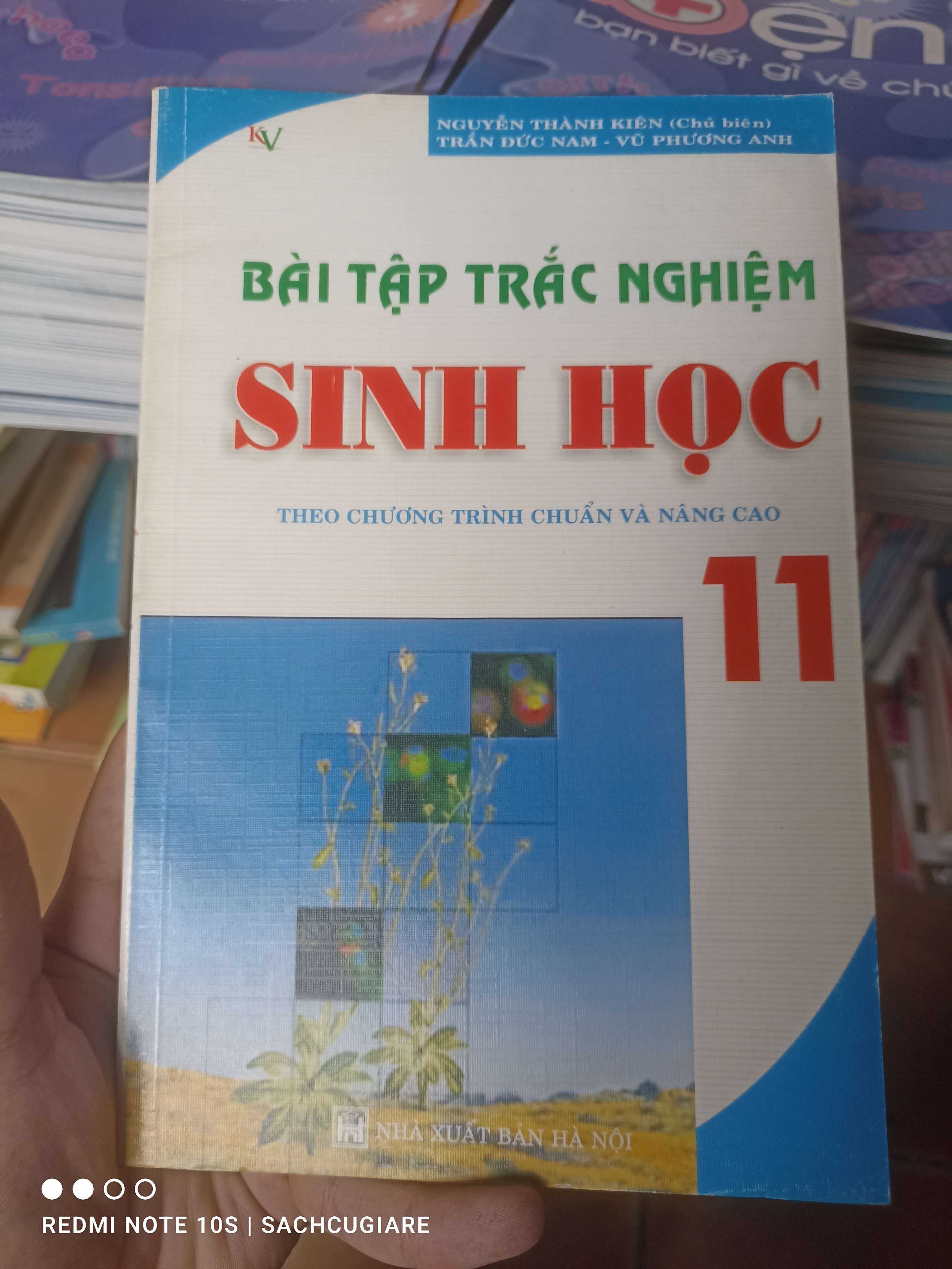 Bài Tập Trắc Nghiệm Sinh Học 11 (Theo Chương Trình Chuẩn Và Nâng Cao) - Nguyễn Thành Kiên, Trần Đức Nam, Võ Phương Anh 2007 VAVO-AK2T4