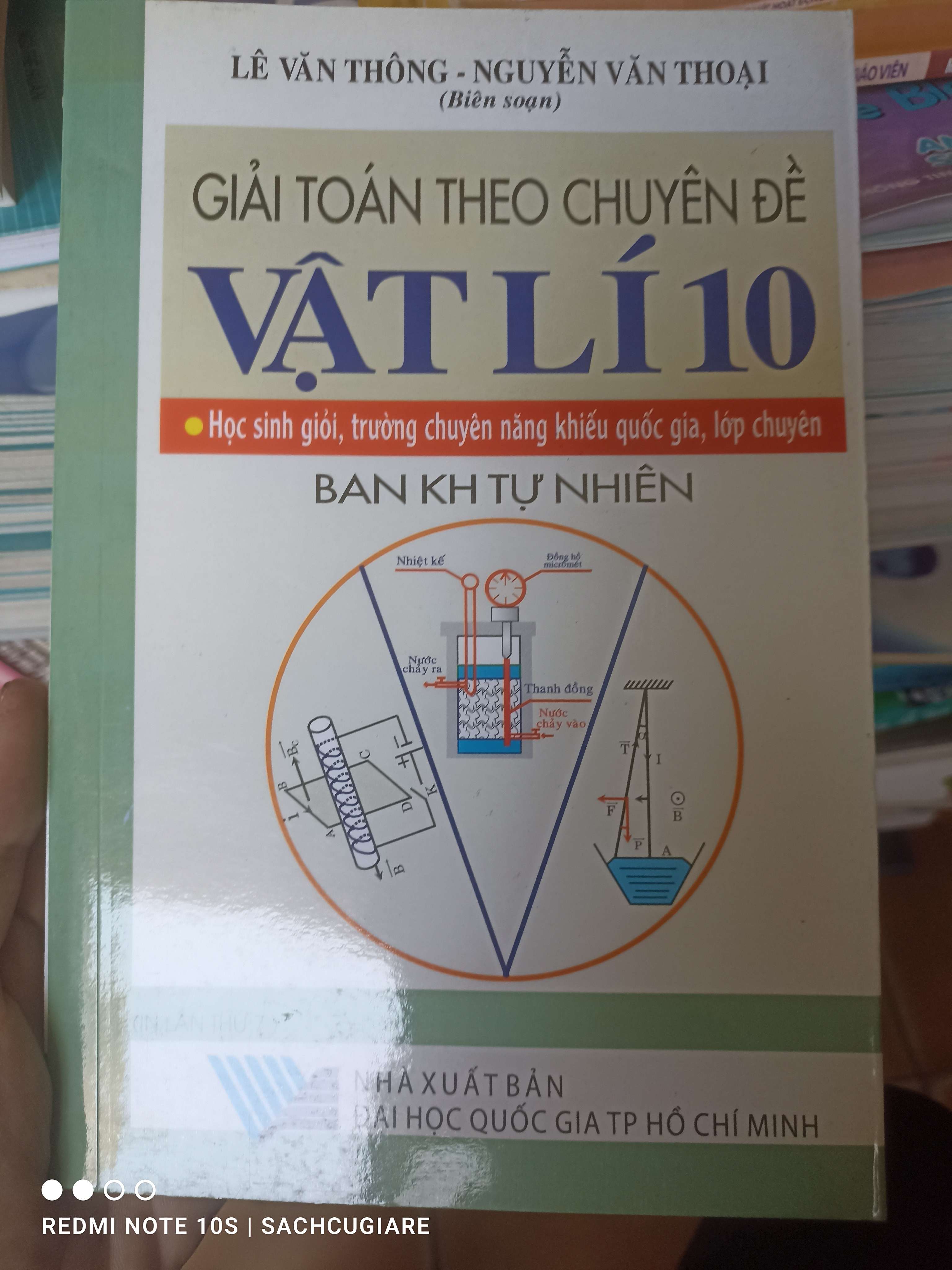 Giải Toán Theo Chuyên Đề Vật Lí 10 (Ban Khoa Học Tự Nhiên) - Lê Văn Thông, Nguyễn Văn Thoại 2006 VAVO-AK3ST1