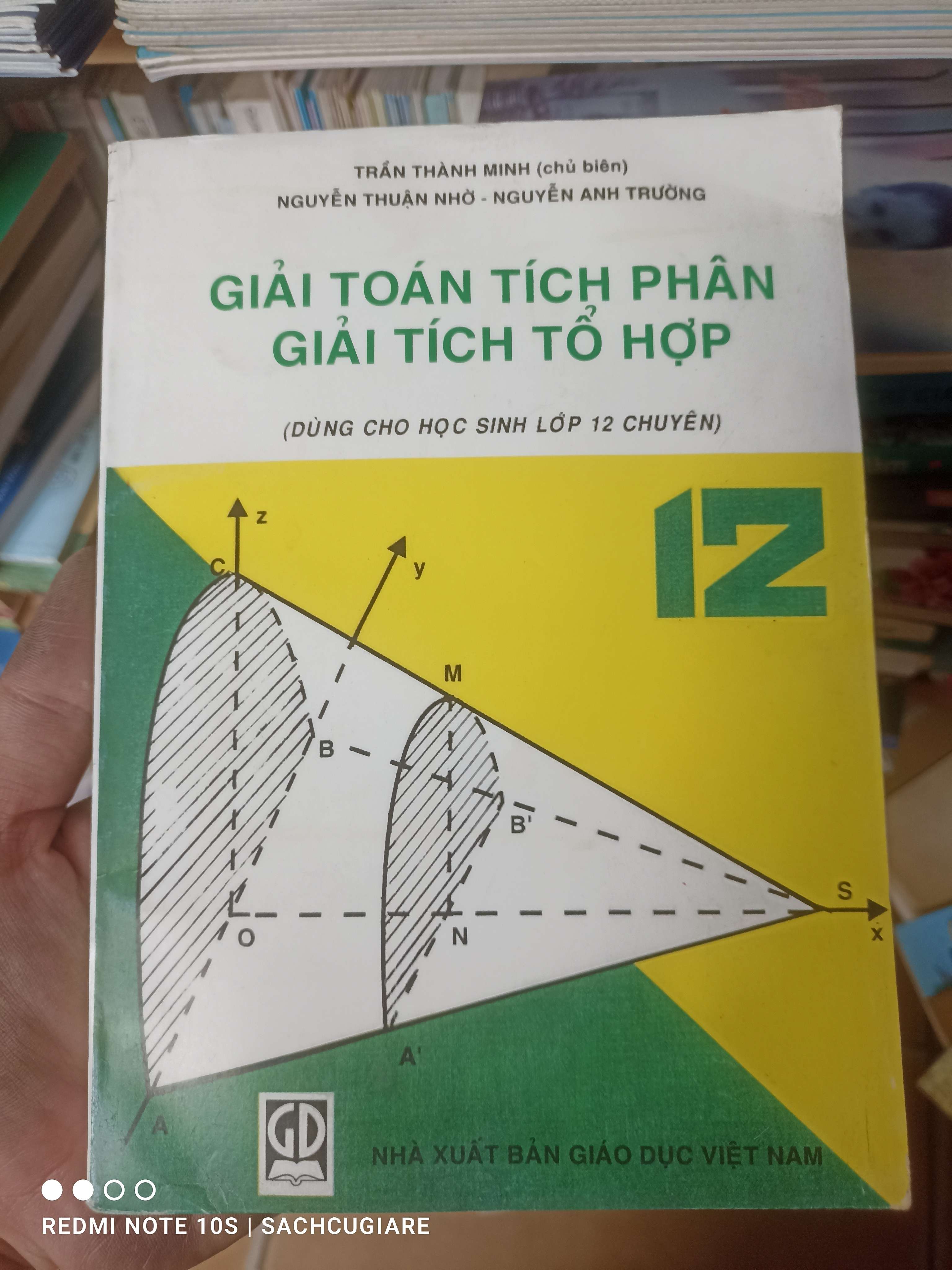 Giải Toán Tích Phân Giải Tích Tổ Hợp (Dùng Cho Học Sinh Lớp 12 Chuyên) - Trần Thành Minh, Nguyễn Thuận Nhờ, Nguyễn Anh Trường 2009 VAVO-AK2T3