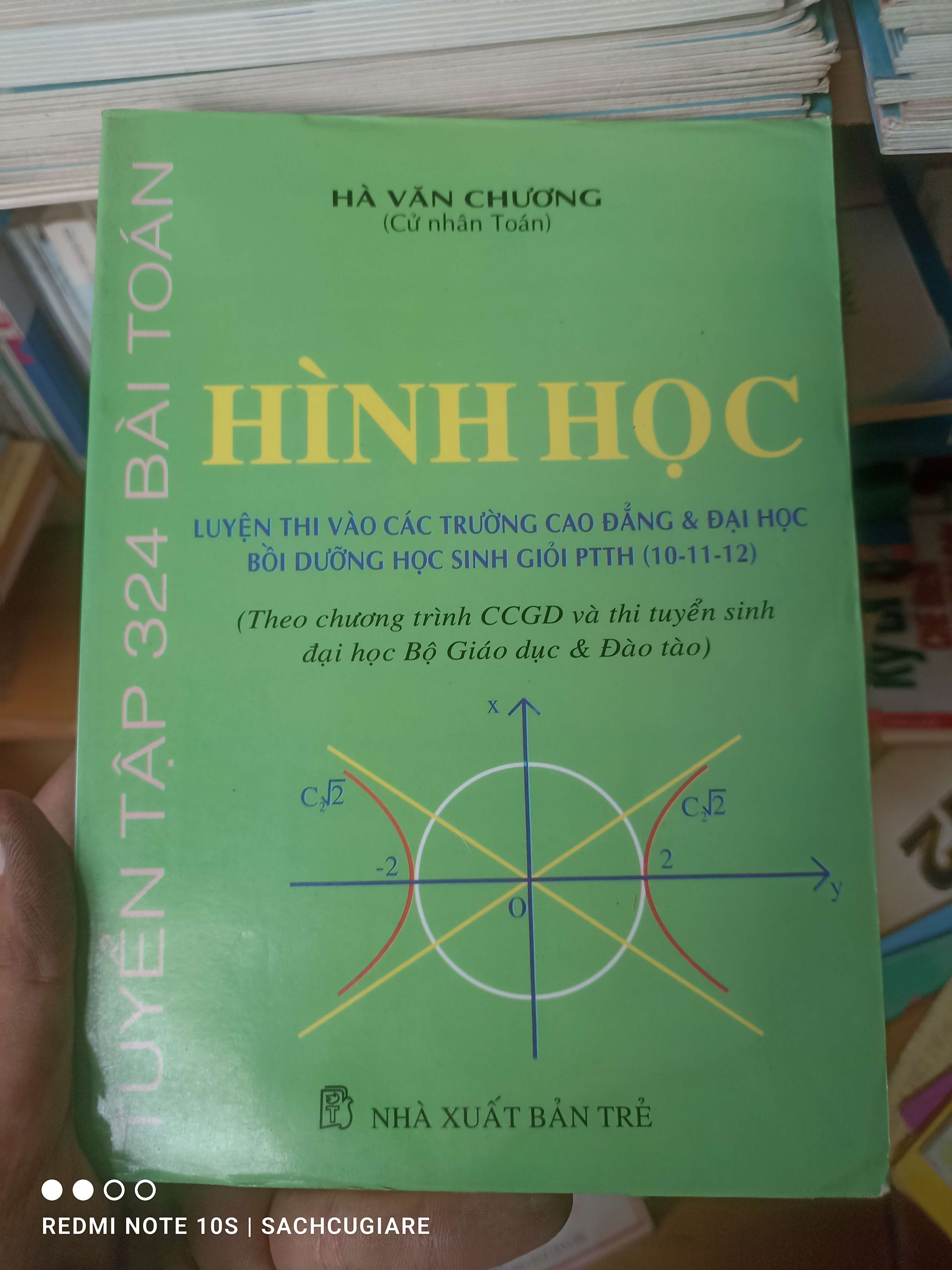 Tuyển Tập 324 Bài Toán Hình Học (Luyện Thi Vào Các Trường Cao Đẳng & Đại Học Bồi Dưỡng Học Sinh Giỏi PTTH 10-11-12) - Hà Văn Chương 2001 VAVO-AK2T3