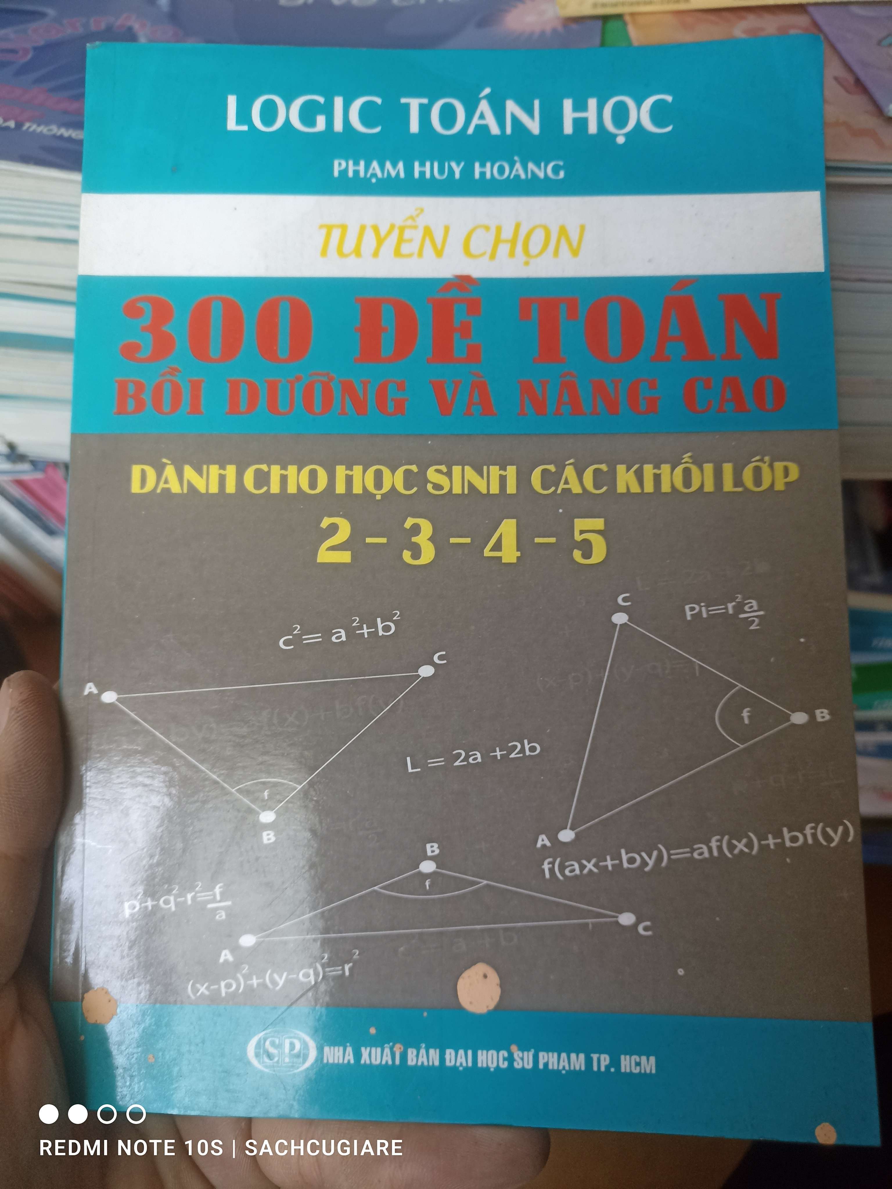 Logic Toán Học: Tuyển Chọn 300 Đề Toán Bồi Dưỡng Và Nâng Cao (Dành Cho Học Sinh Các Khối Lớp 2–3–4–5) - Phạm Huy Hoàng 2013 VAVO-AK3ST1