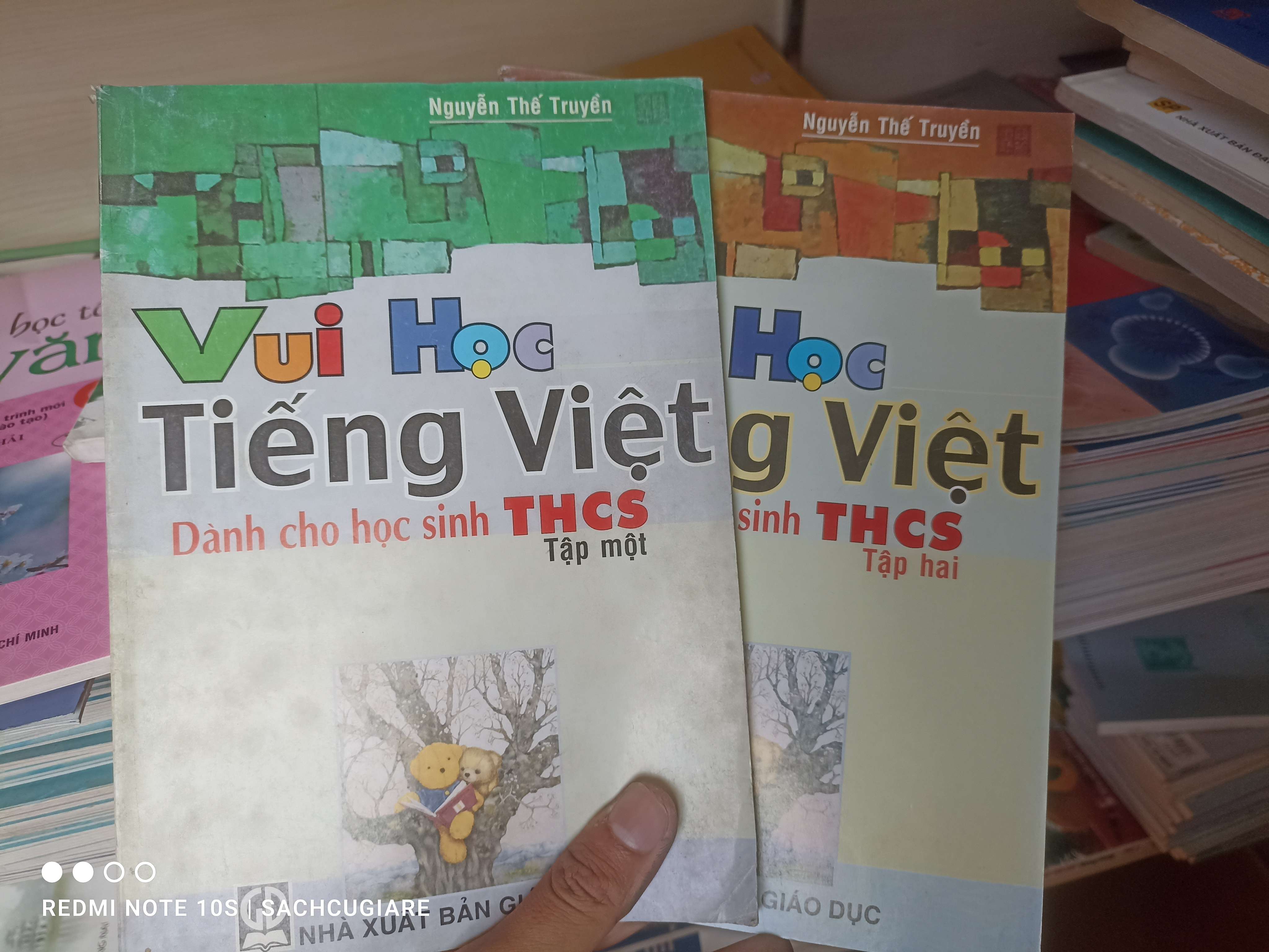 Vui Học Tiếng Việt Dành Cho Học Sinh THCS (Tập 1 + Tập 2) - Nguyễn Thế Truyền 2007 VAVO-AK3ST1