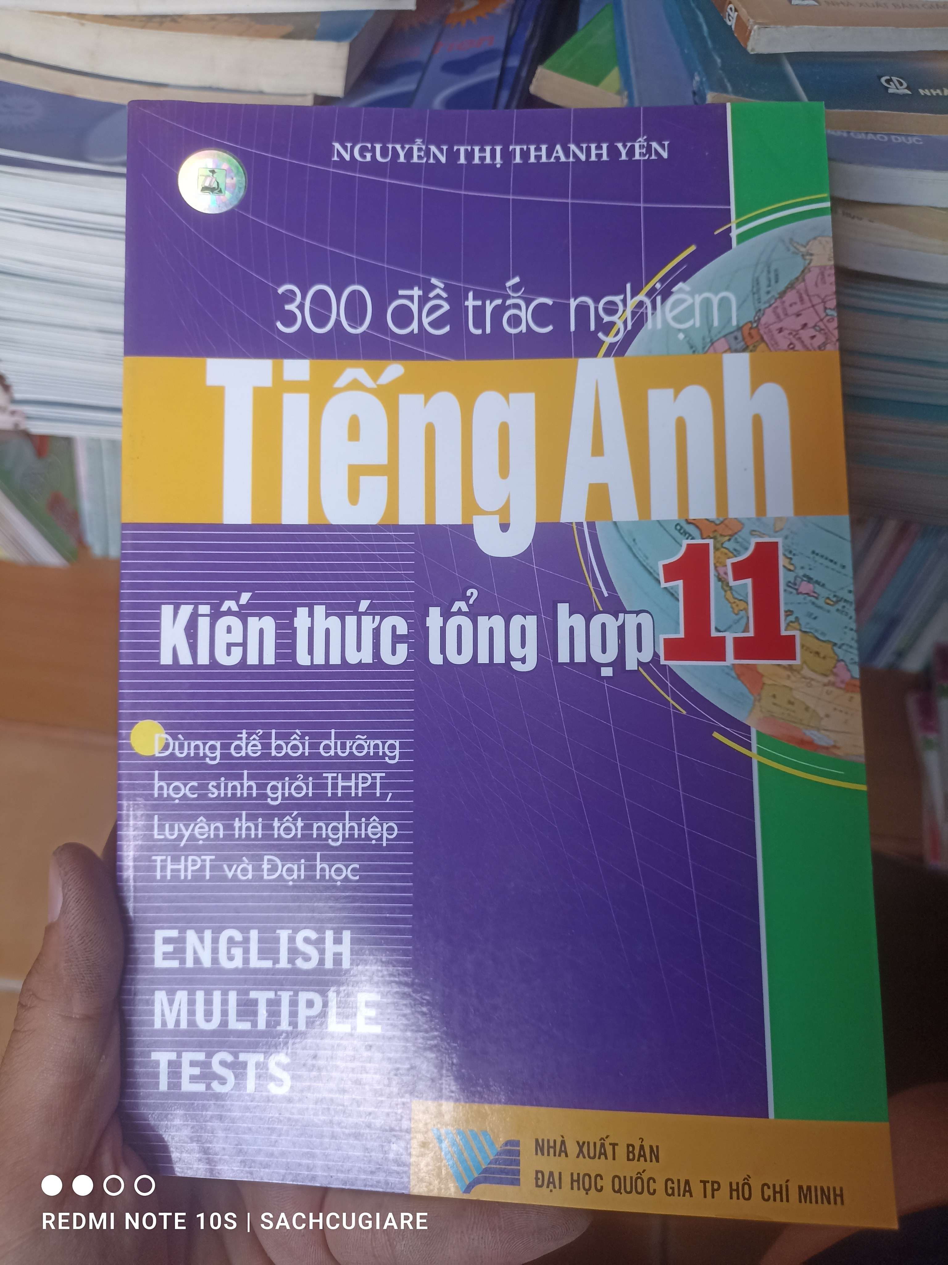 300 Đề Trắc Nghiệm Tiếng Anh 11 (Kiến Thức Tổng Hợp) - Nguyễn Thị Thanh Yến 2007 VAVO-AK2ST3