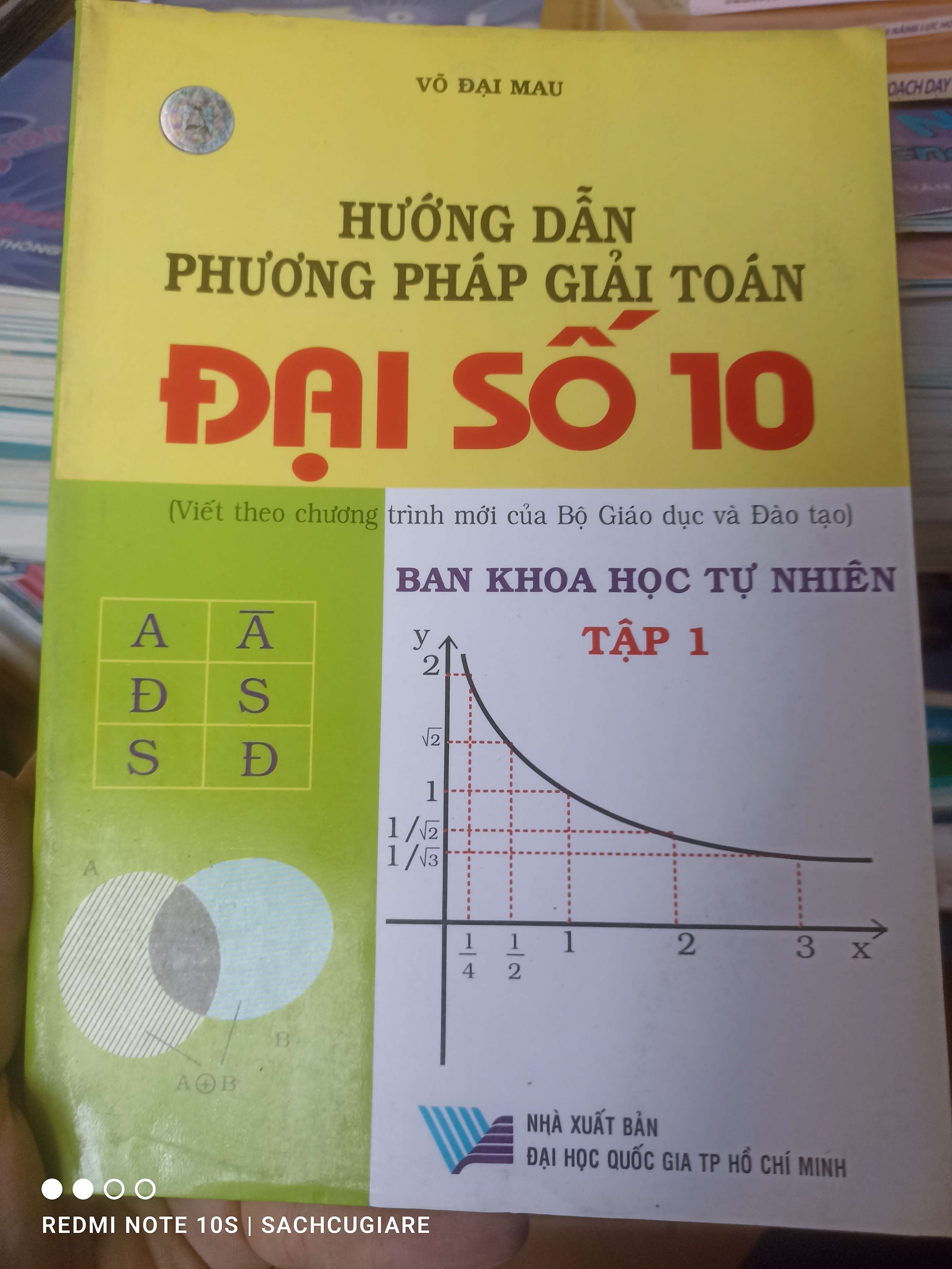 Hướng Dẫn Phương Pháp Giải Toán Đại Số 10 (Ban Khoa Học Tự Nhiên, Tập 1) - Võ Đại Mau 2006 VAVO-AK3ST1