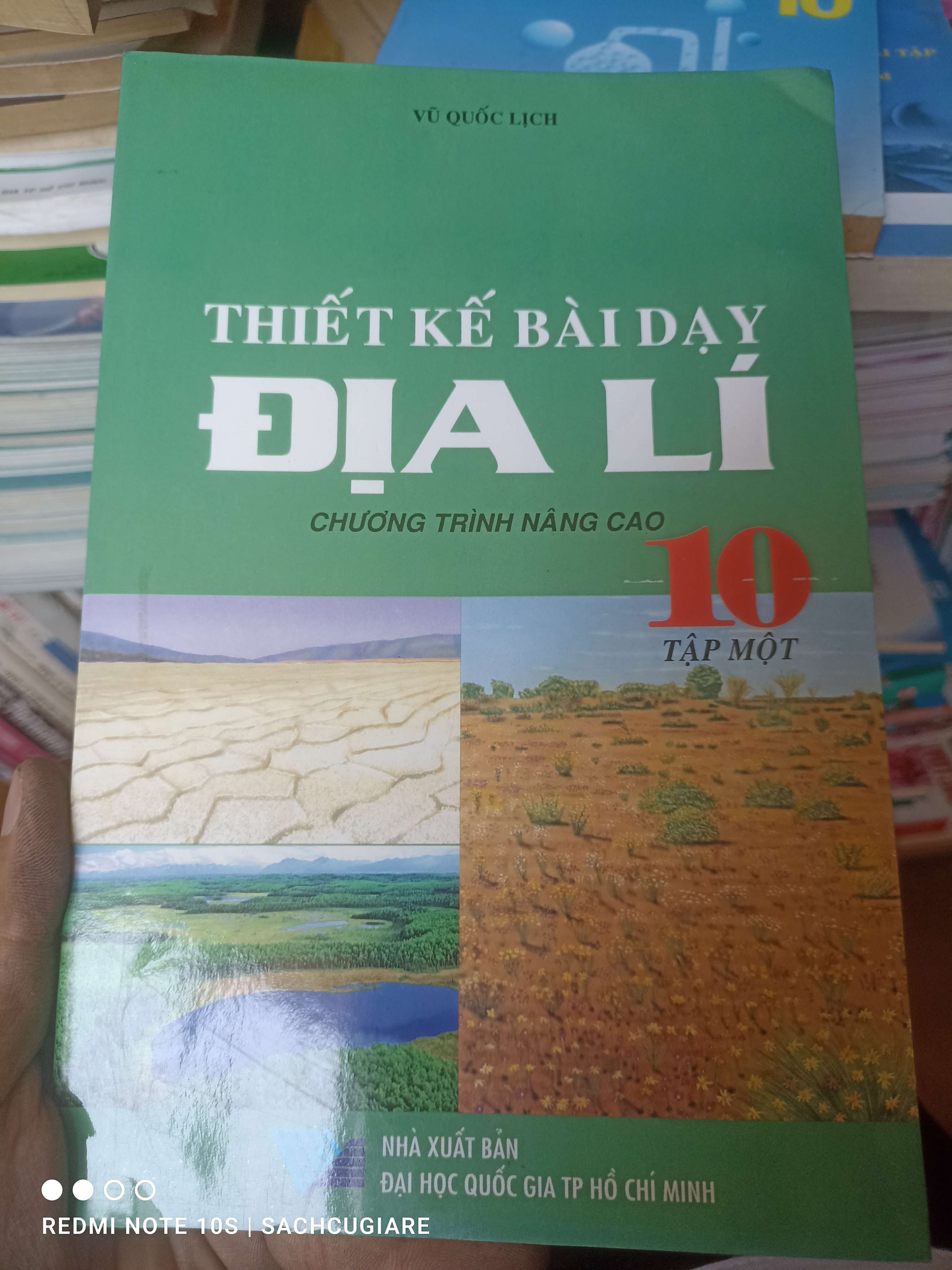Thiết Kế Bài Dạy Địa Lí 10 (Chương Trình Nâng Cao, Tập 1) - Vũ Quốc Lịch 2007 VAVO-AK3ST1