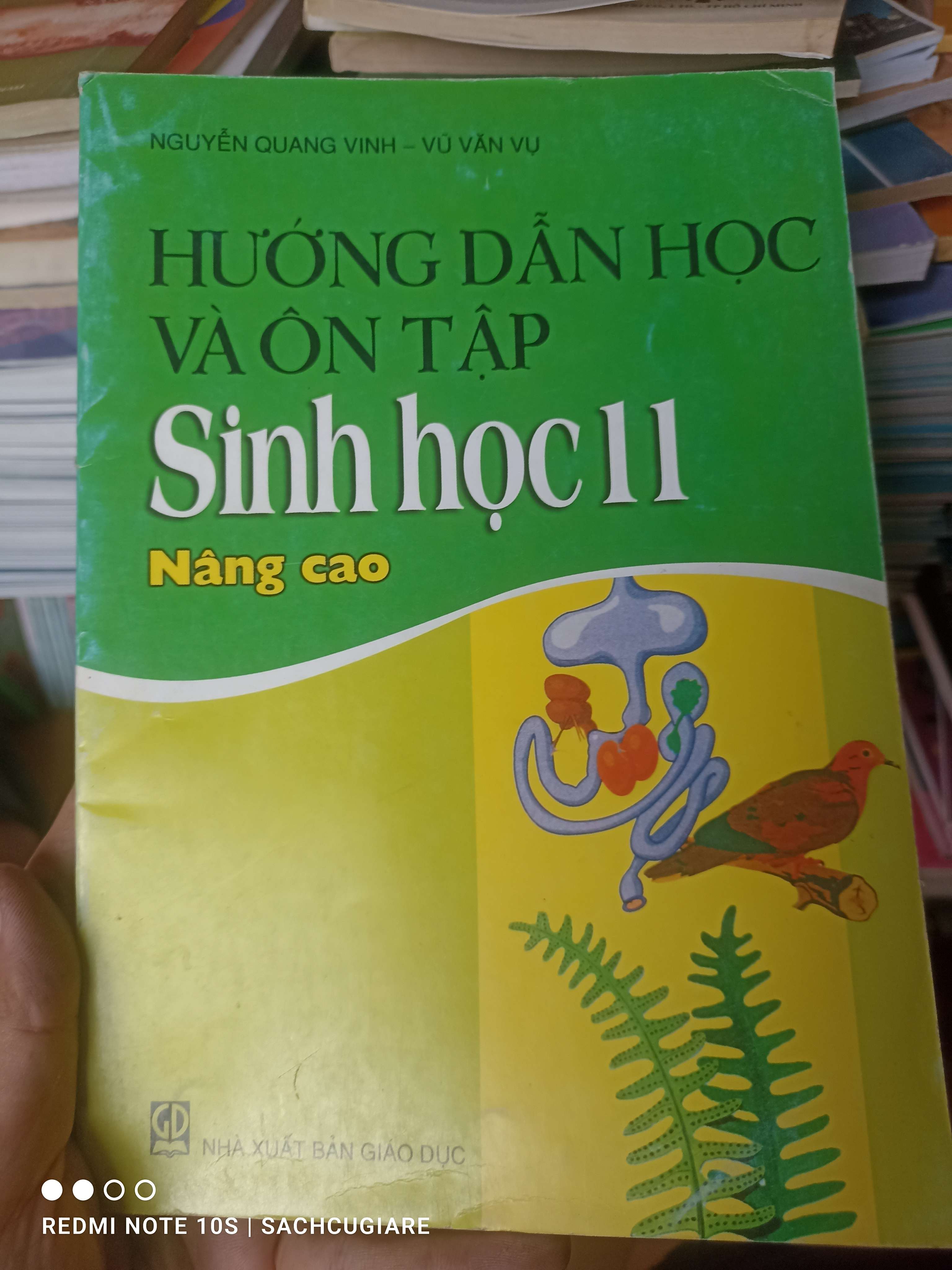Hướng Dẫn Học Và Ôn Tập Sinh Học 11 (Nâng Cao) - Nguyễn Quang Vinh, Vũ Văn Vu 2007 VAVO-AK2ST3