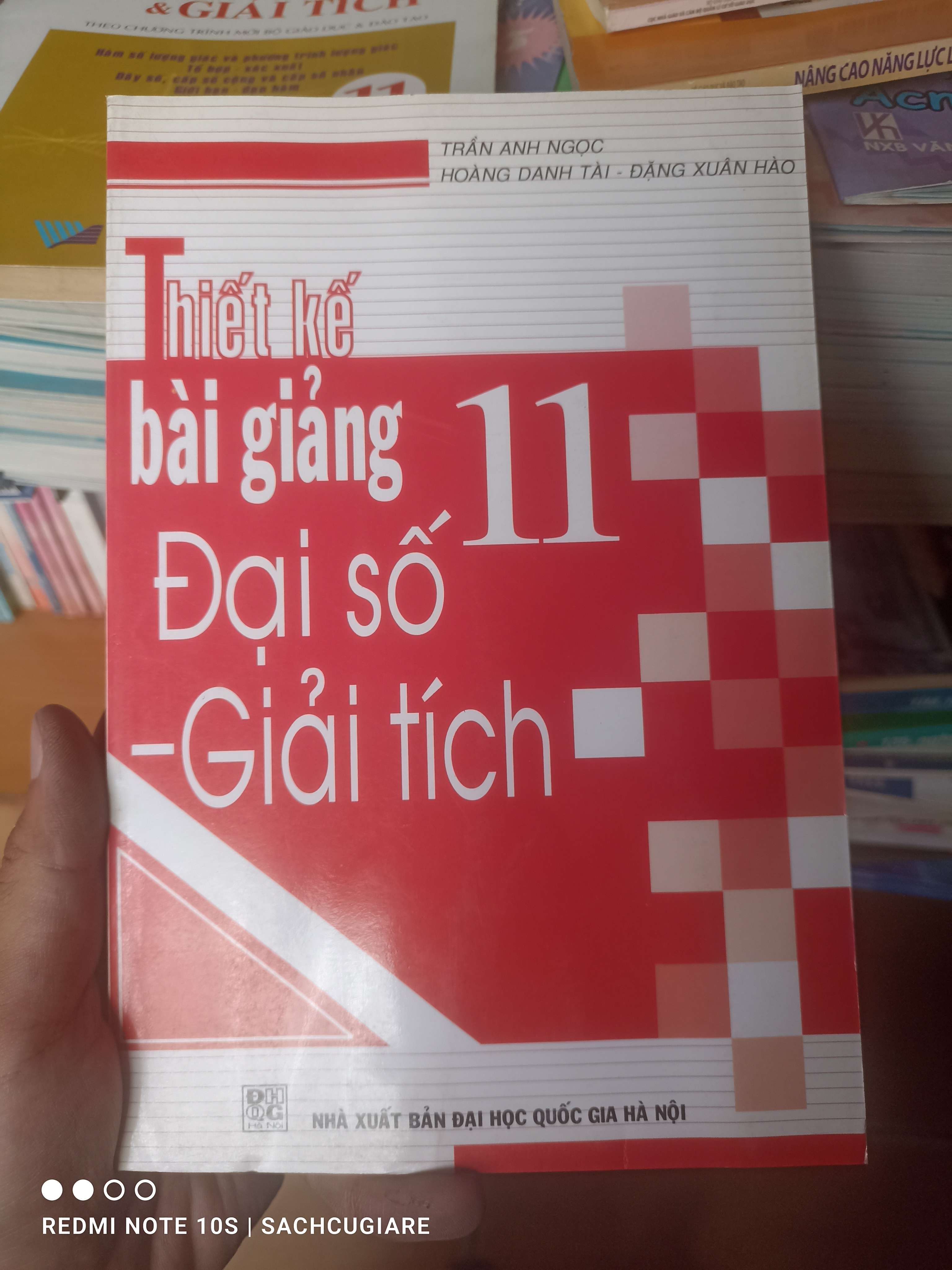 Thiết Kế Bài Giảng Đại Số - Giải Tích 11 - Trần Anh Ngọc, Hoàng Danh Tài, Đặng Xuân Hào 2007 VAVO-AK2ST1