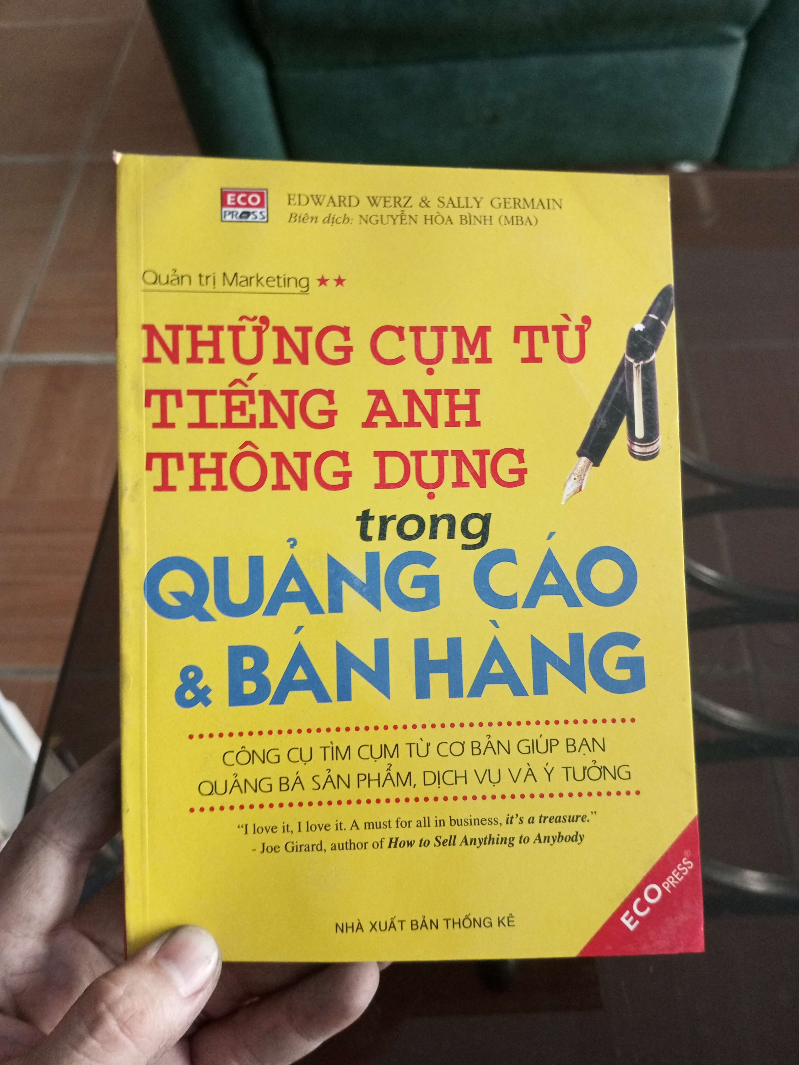 Những cụm từ tiếng anh thông dụng trong quảng cáo và bán hàng - Germain 2004 VAVO-A0