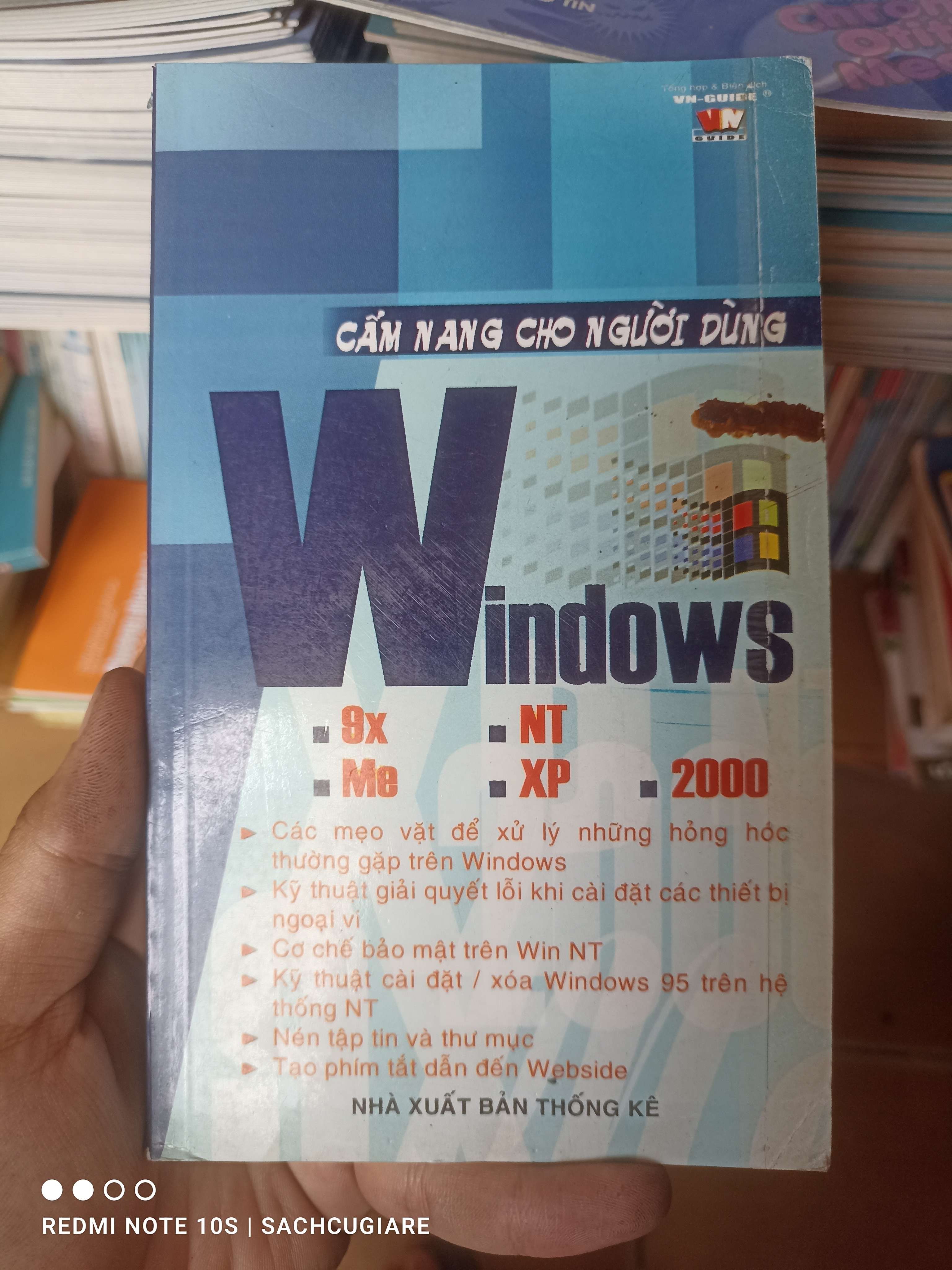 Cẩm Nang Cho Người Dùng Windows (9x, Me, NT, XP, 2000) - Tôn Thất Đông 2002 VAVO-AK2T4