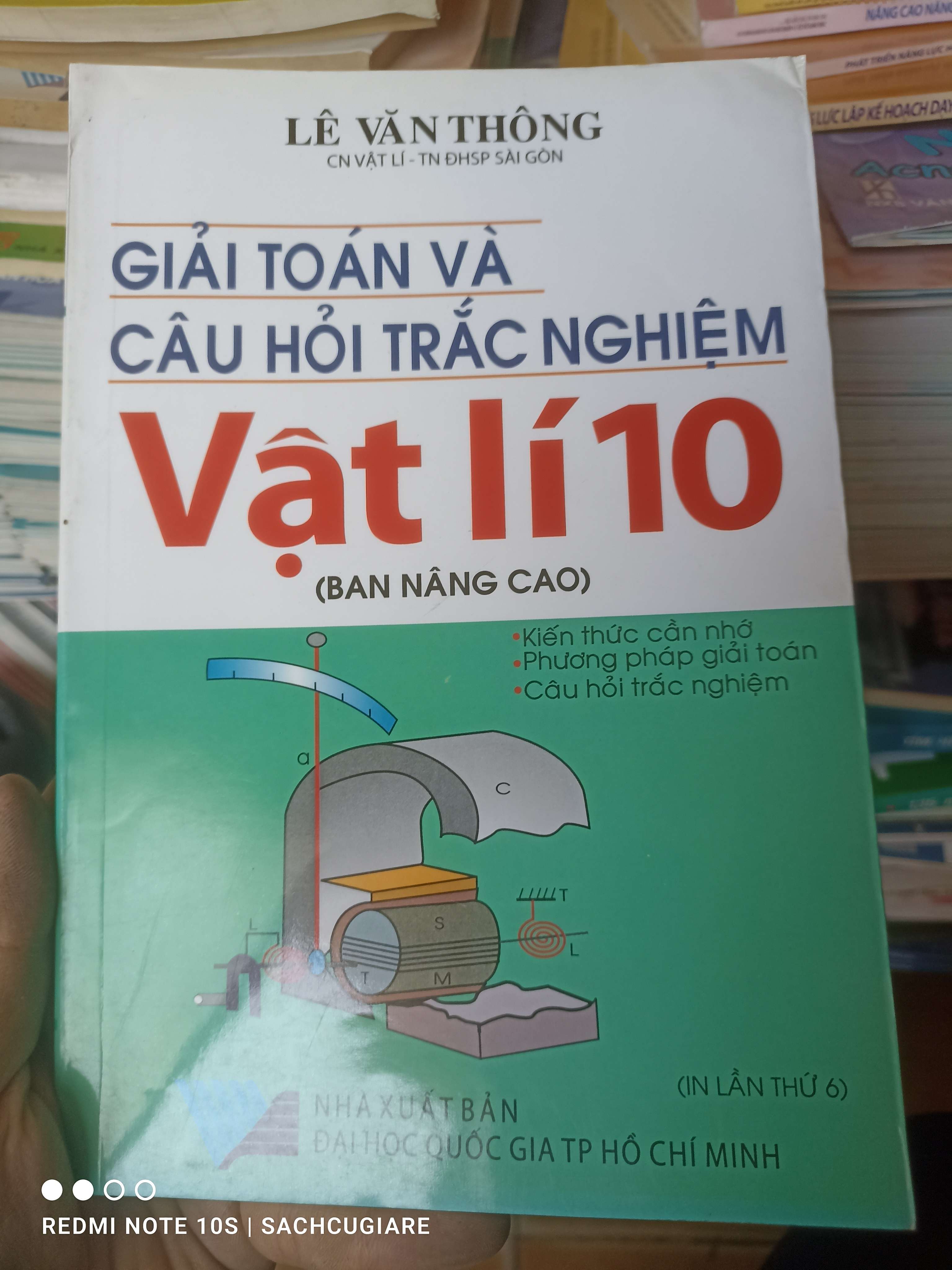 Giải Toán Và Câu Hỏi Trắc Nghiệm Vật Lí 10 (Ban Nâng Cao) - Lê Văn Thông 2007 VAVO-AK3ST1