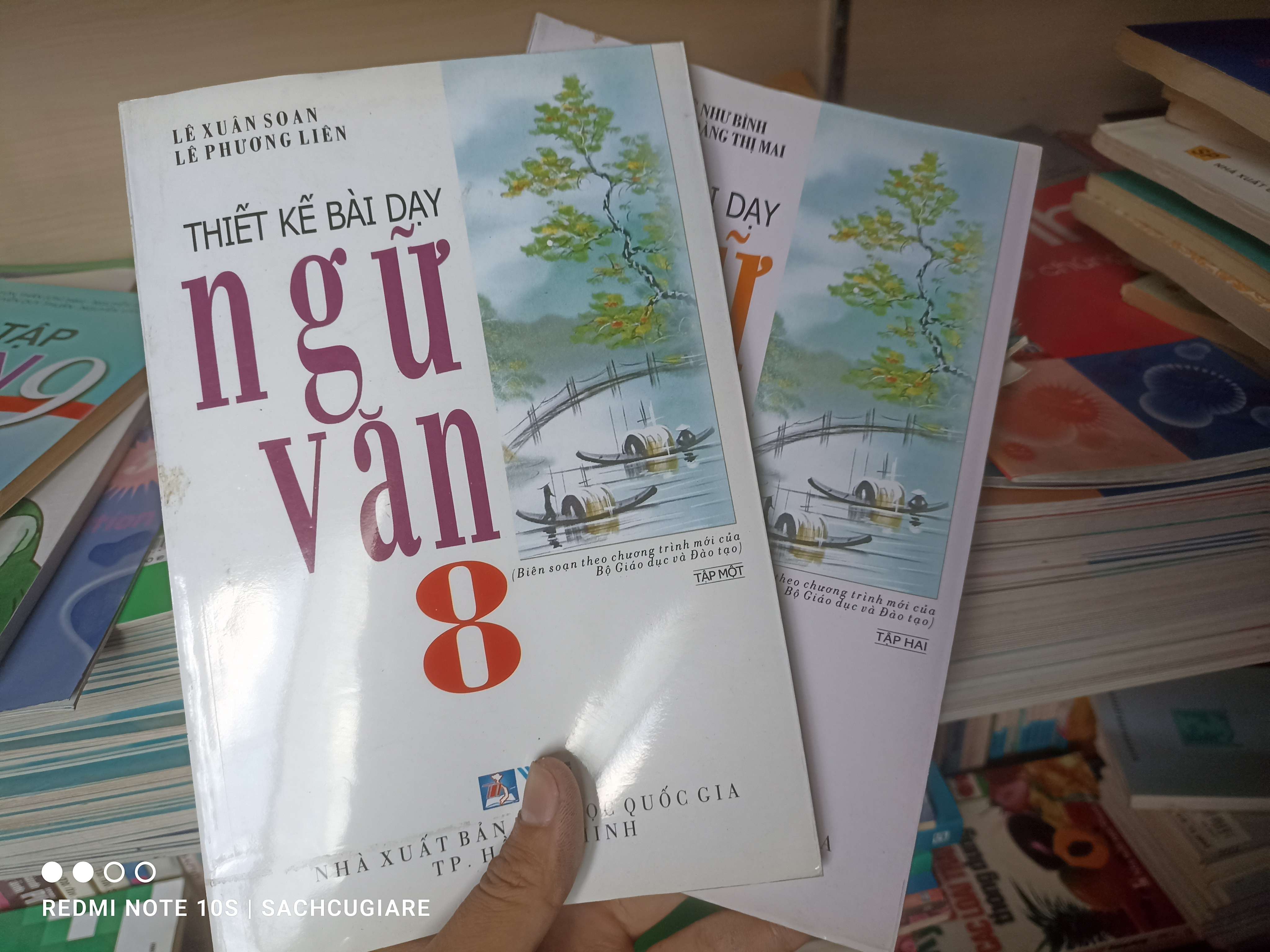 Thiết Kế Bài Dạy Ngữ Văn 8 (Tập 1 + Tập 2) - Lê Xuân Soạn, Lê Phương Liên 2005 VAVO-AK3ST1