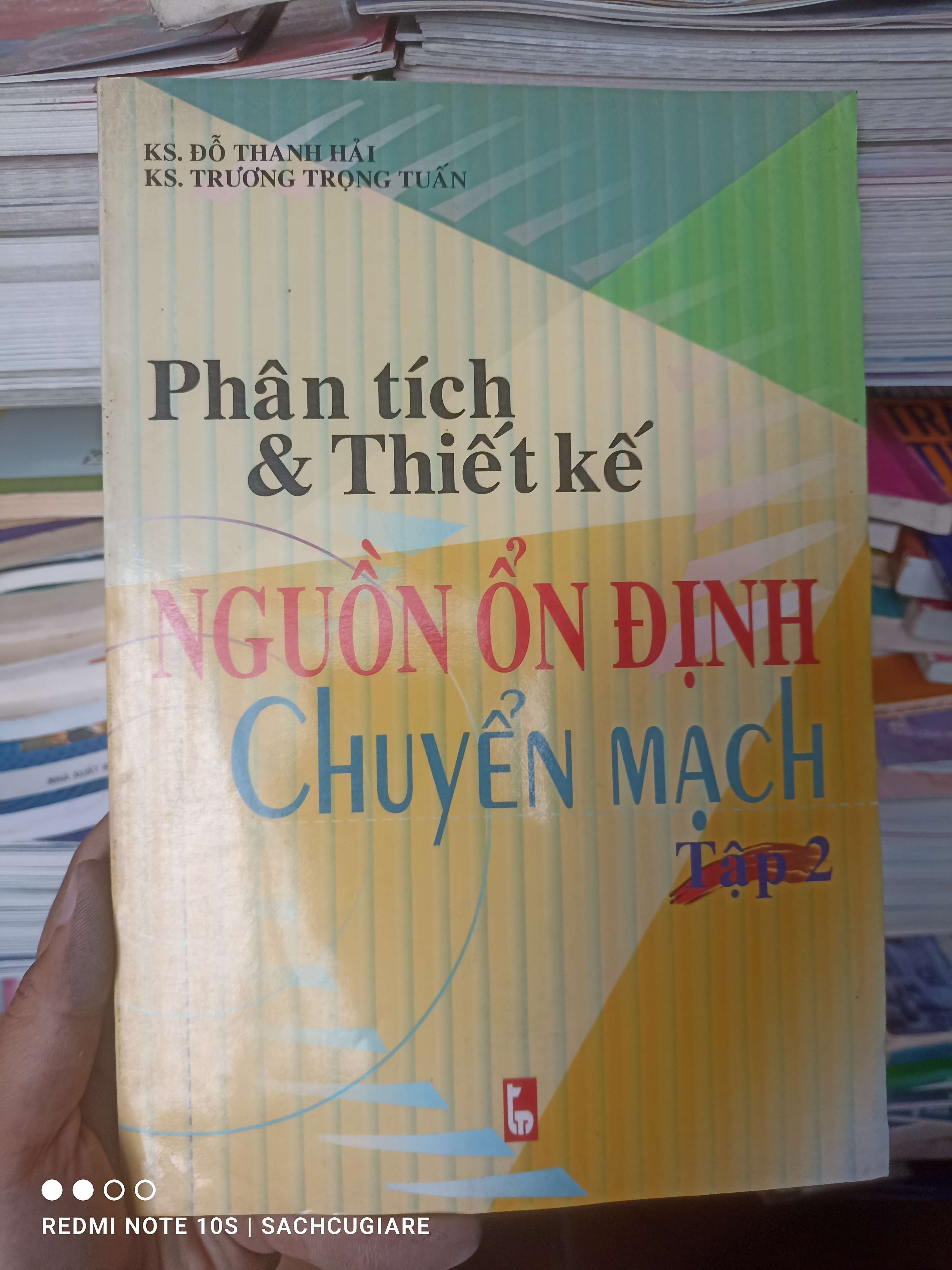 Phân Tích & Thiết Kế Nguồn Ổn Định Chuyển Mạch (Tập 2) - Đỗ Thanh Hải, Trương Trọng Tuấn 2002 VAVO-AK2ST2