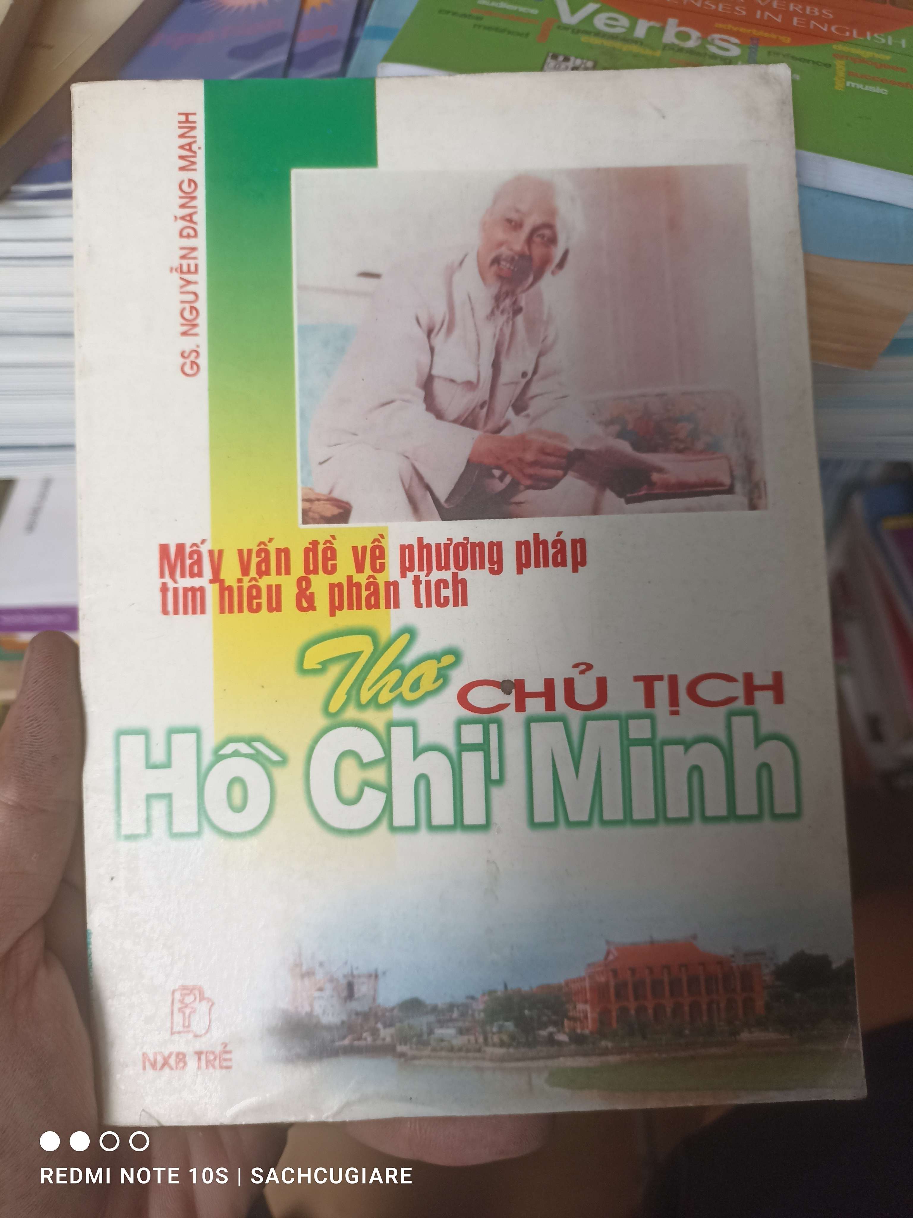 Mấy Vấn Đề Về Phương Pháp Tìm Hiểu Và Phân Tích Thơ Chủ Tịch Hồ Chí Minh - Nguyễn Đăng Mạnh 1999 VAVO-AK2T4