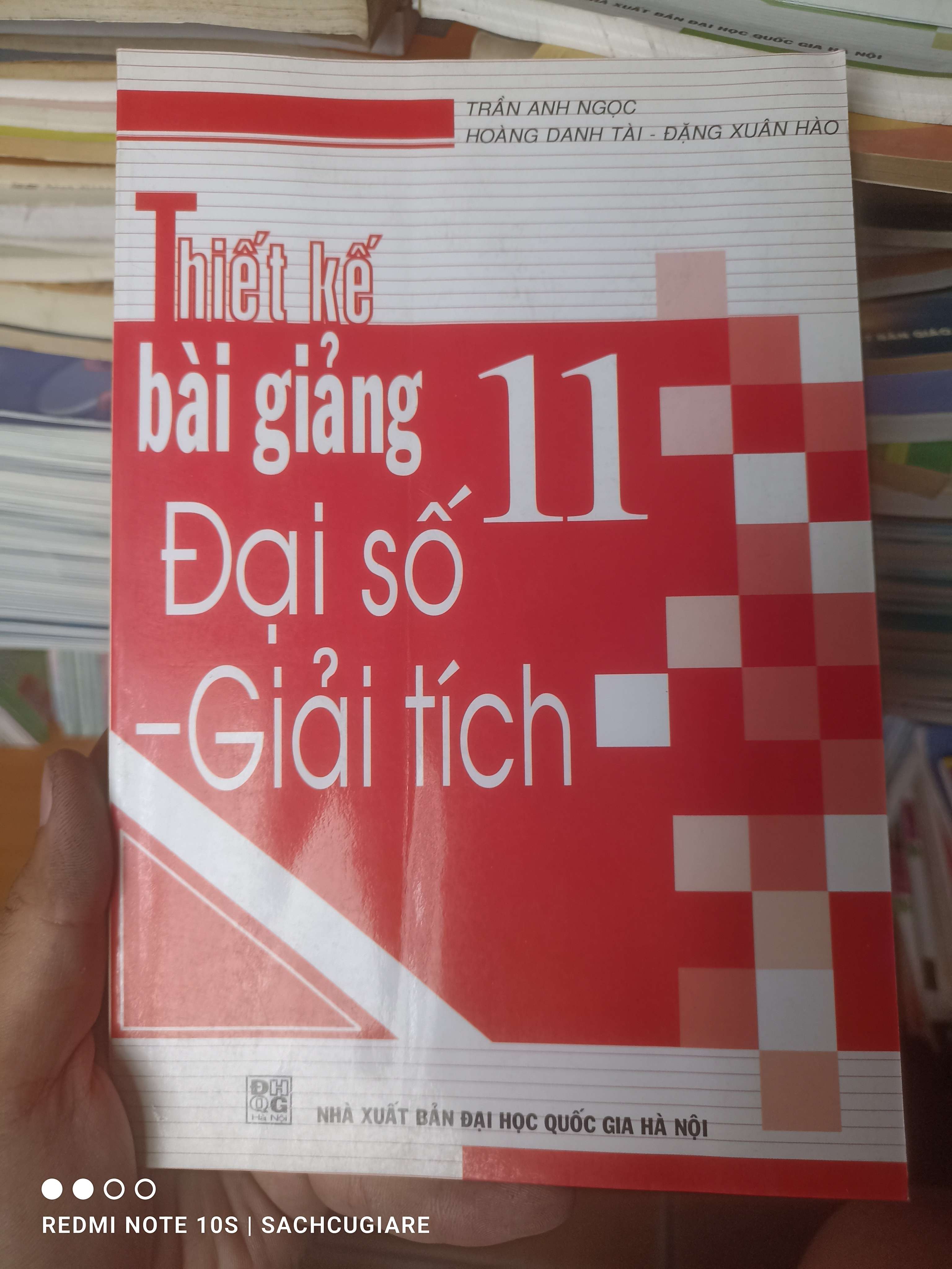 Thiết Kế Bài Giảng 11 (Đại Số – Giải Tích) - Trần Anh Ngọc, Hoàng Danh Tài, Đặng Xuân Hào 2007 VAVO-AK2ST3