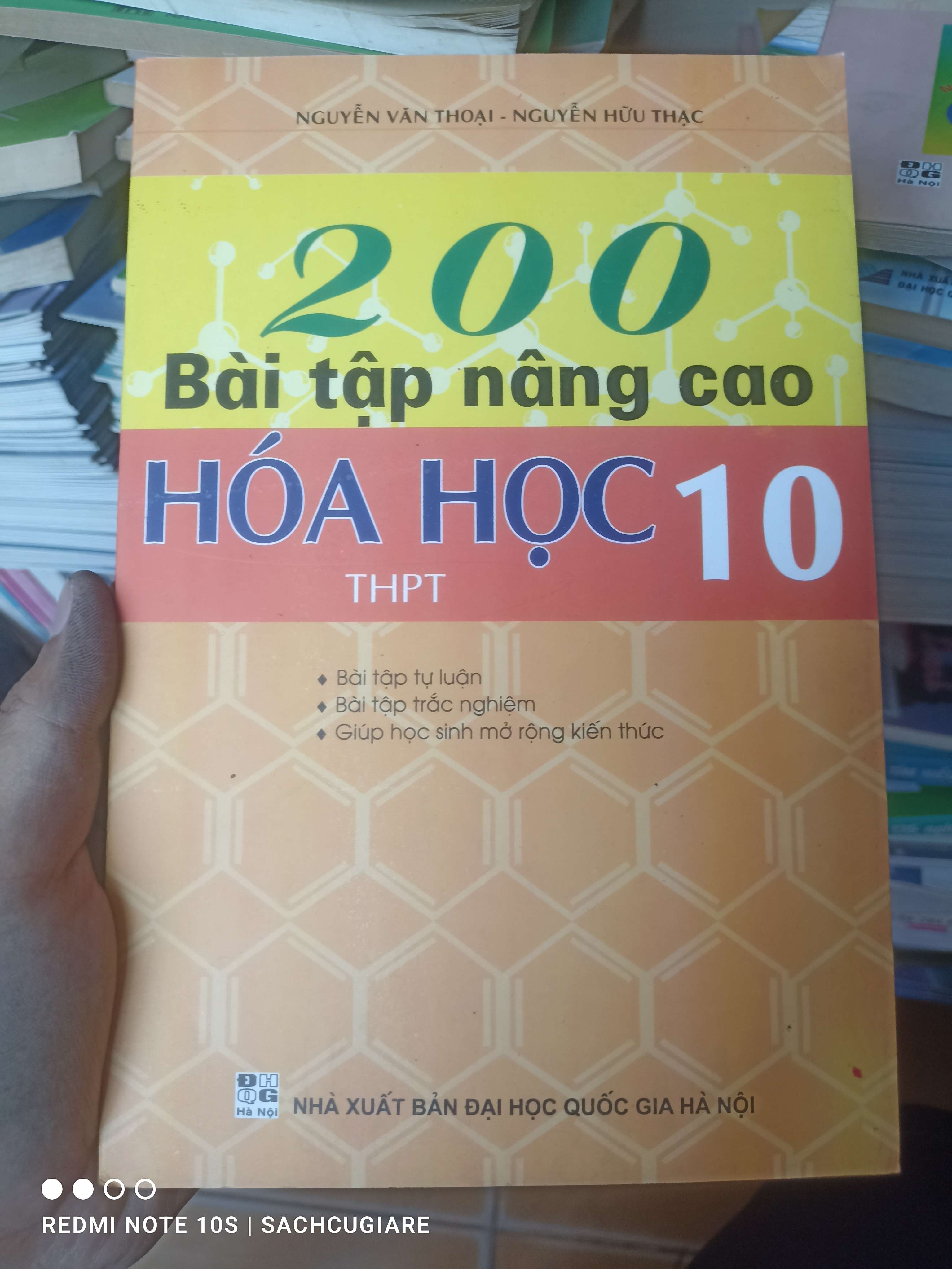 200 Bài Tập Nâng Cao Hóa Học 10 (THPT) - Nguyễn Văn Thoại, Nguyễn Hữu Thạc 2006 VAVO-AK3ST1