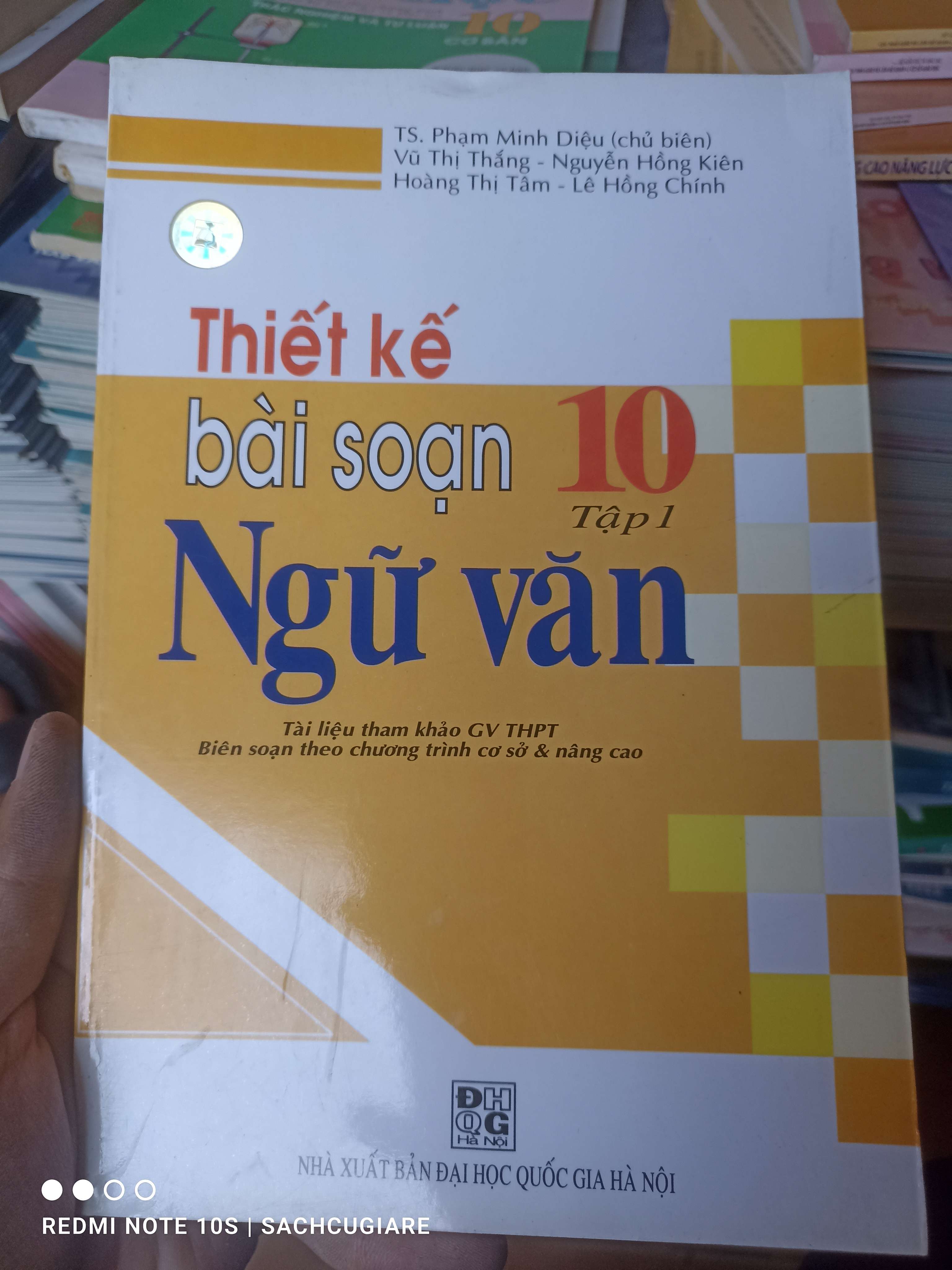 Thiết Kế Bài Soạn Ngữ Văn 10 (Tập 1) - Phạm Minh Diệu, Vũ Thị Thắng, Nguyễn Hồng Kiên, Hoàng Thị Tâm, Lê Hồng Chính 2006 VAVO-AK3ST1