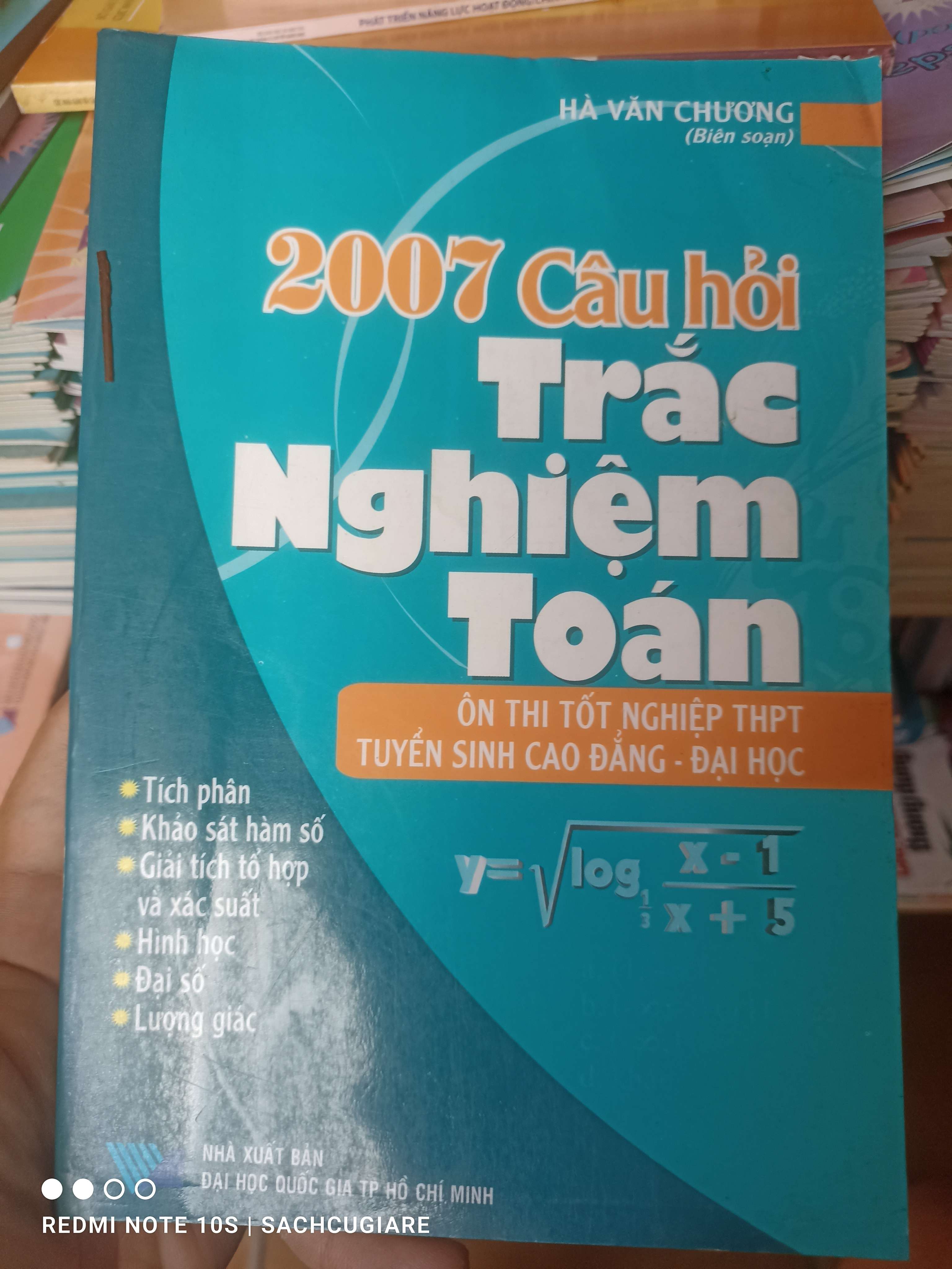 2007 Câu Hỏi Trắc Nghiệm Toán (Ôn Thi Tốt Nghiệp THPT, Tuyển Sinh Cao Đẳng – Đại Học) - Hà Văn Chương 2007 VAVO-AK3ST1