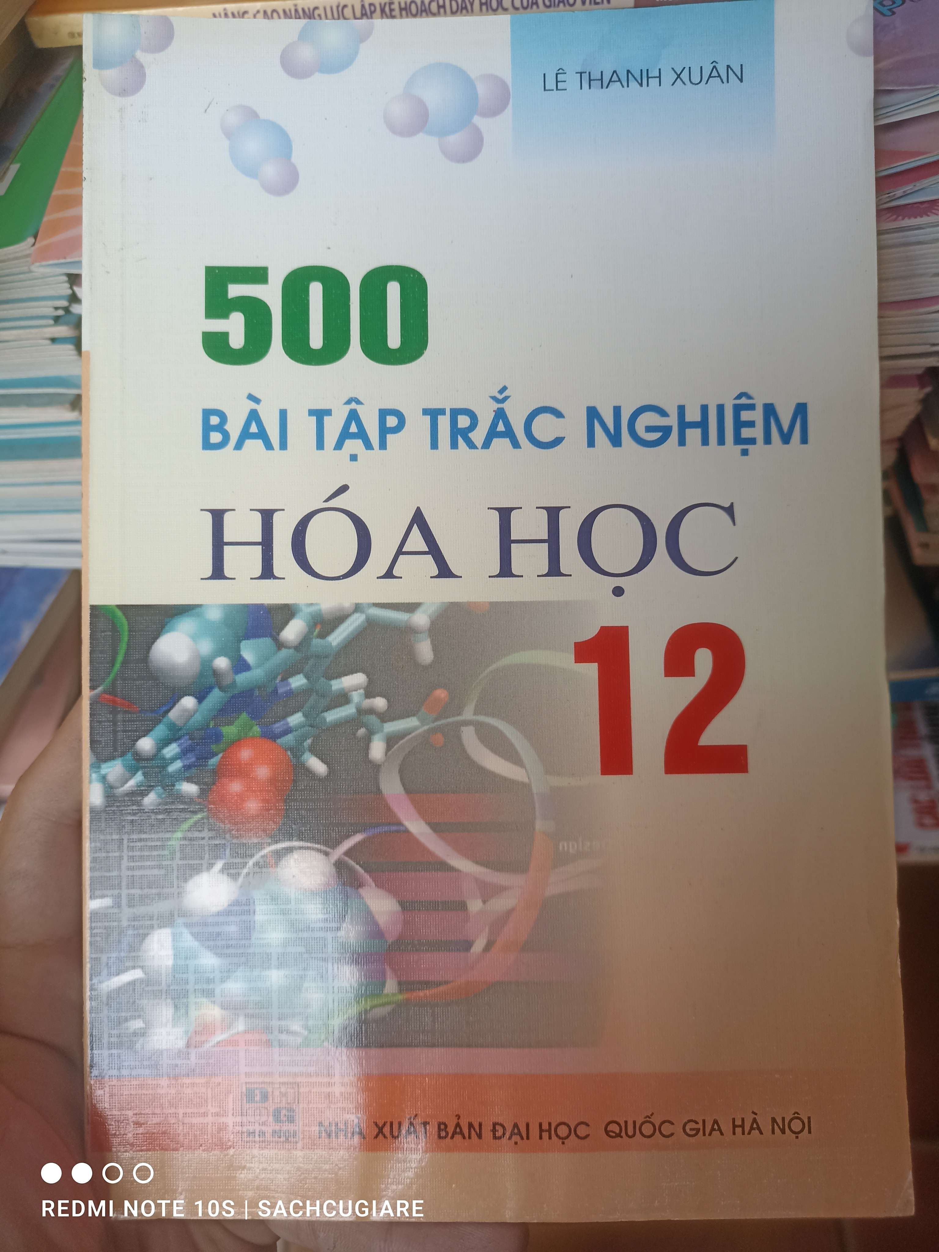 500 Bài Tập Trắc Nghiệm Hóa Học 12 - Lê Thanh Xuân 2008 VAVO-AK3ST1