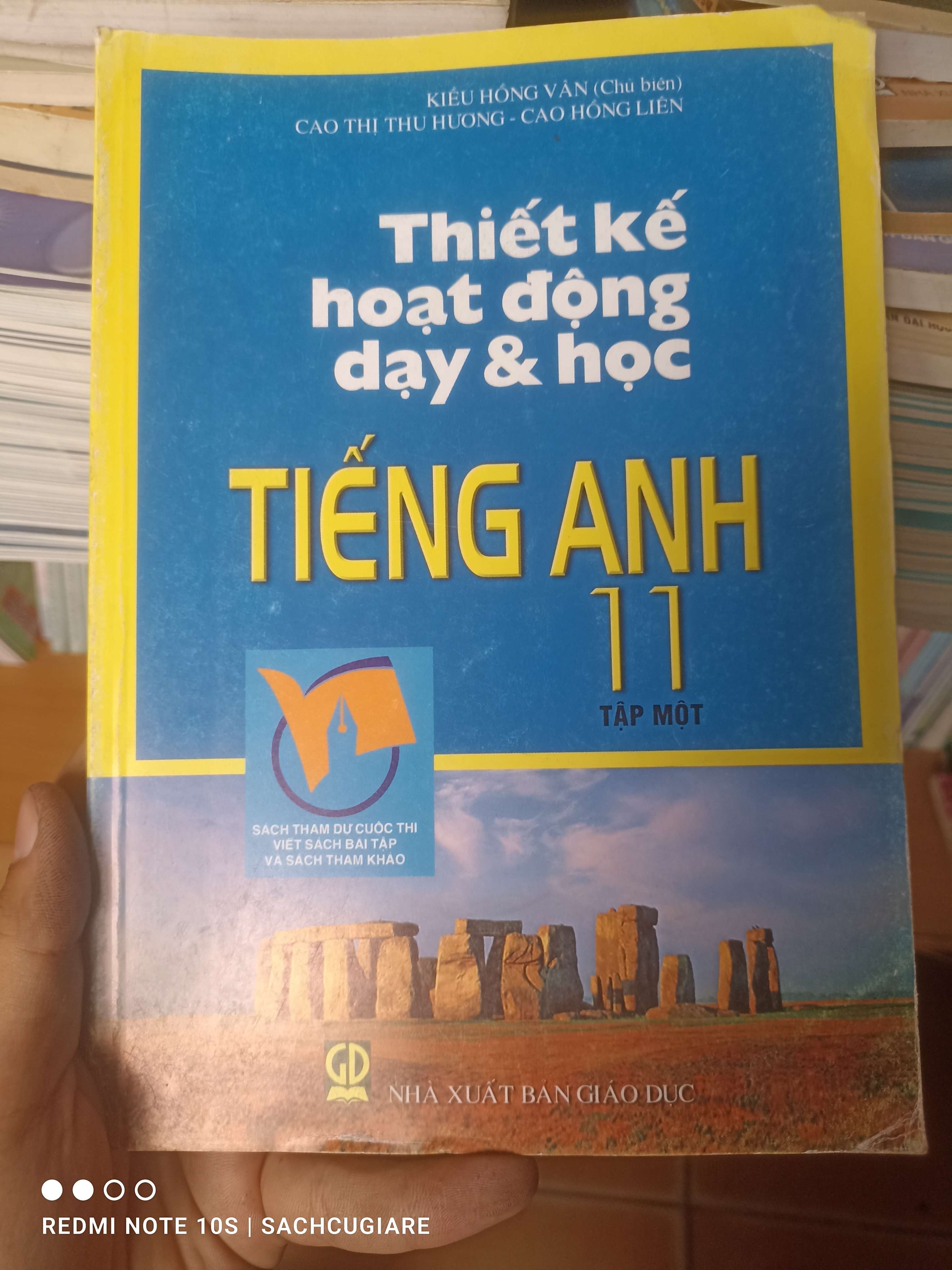 Thiết Kế Hoạt Động Dạy & Học Tiếng Anh 11 (Tập 1) - Kiều Hồng Vân, Cao Thị Thu Hương, Cao Hồng Liên 2007 VAVO-AK2ST3