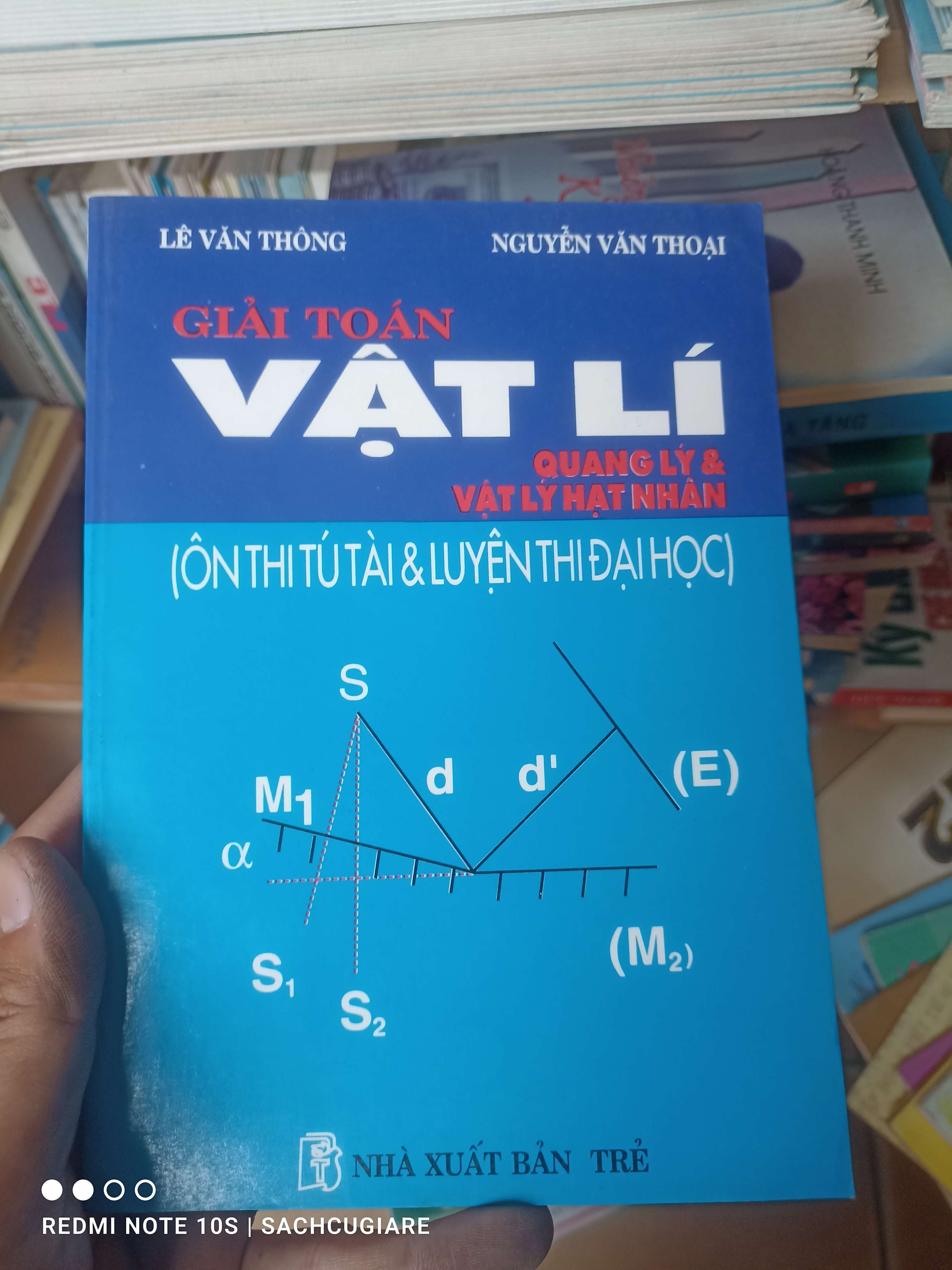 Giải Toán Vật Lí (Quang Lý & Vật Lý Hạt Nhân) (Ôn luyện thi tú tài) - Lê Văn Thông, Nguyễn Văn Thoại 2000 VAVO-AK2T3