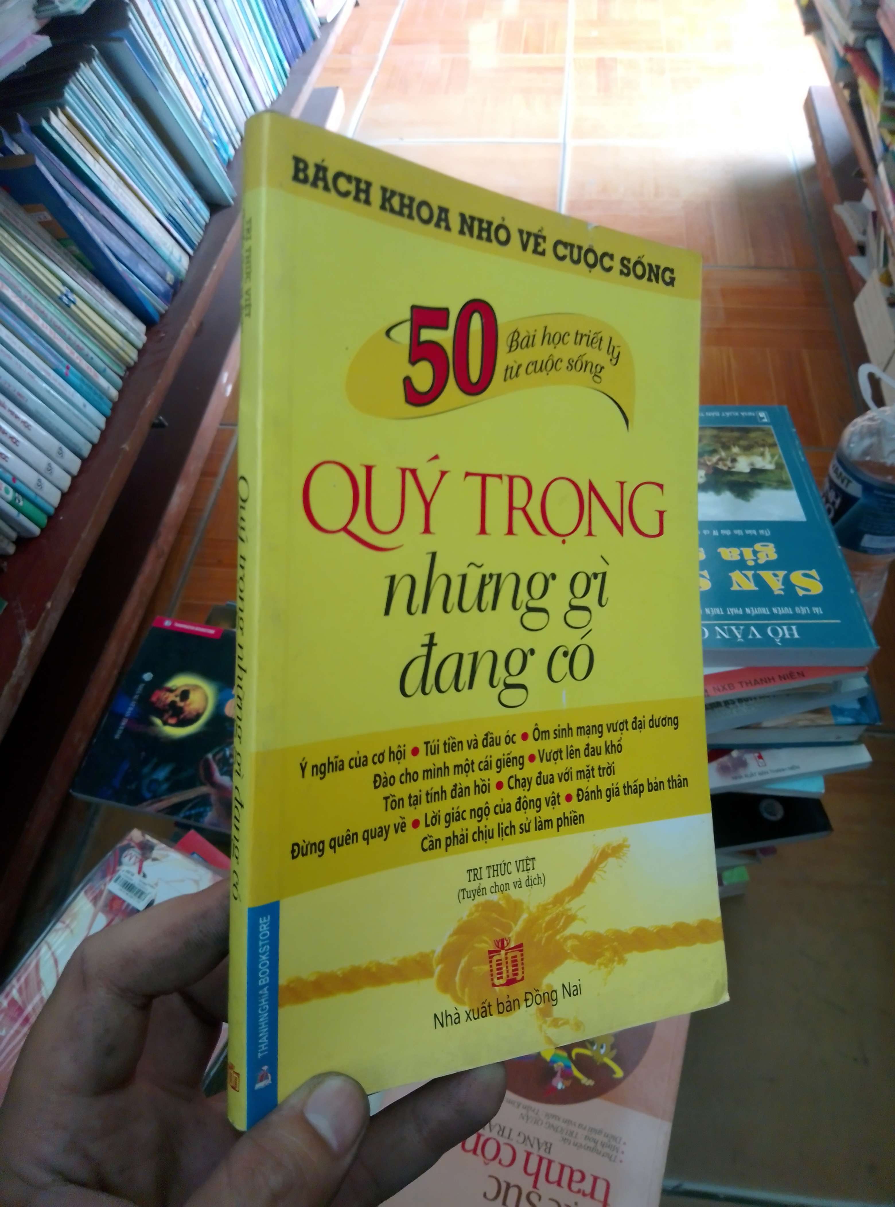 Quý trọng những gì đnag có - Tri Thức Việt 2011 VAVO-AK18