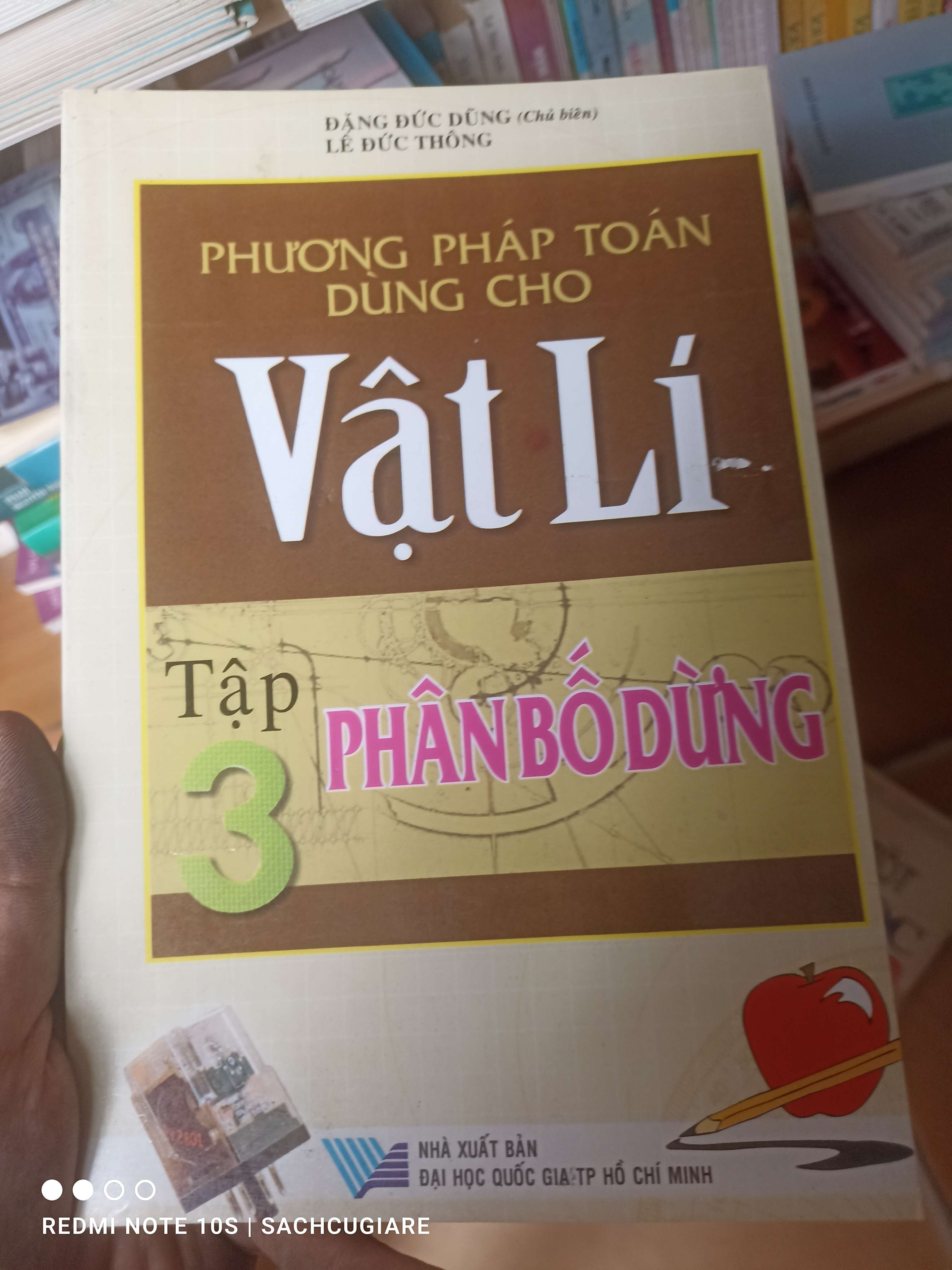Phương Pháp Toán Dùng Cho Vật Lí (Tập 3: Phân Bố Dừng) - Đặng Đức Dũng, Lê Đức Thông 2007 VAVO-AK2T3