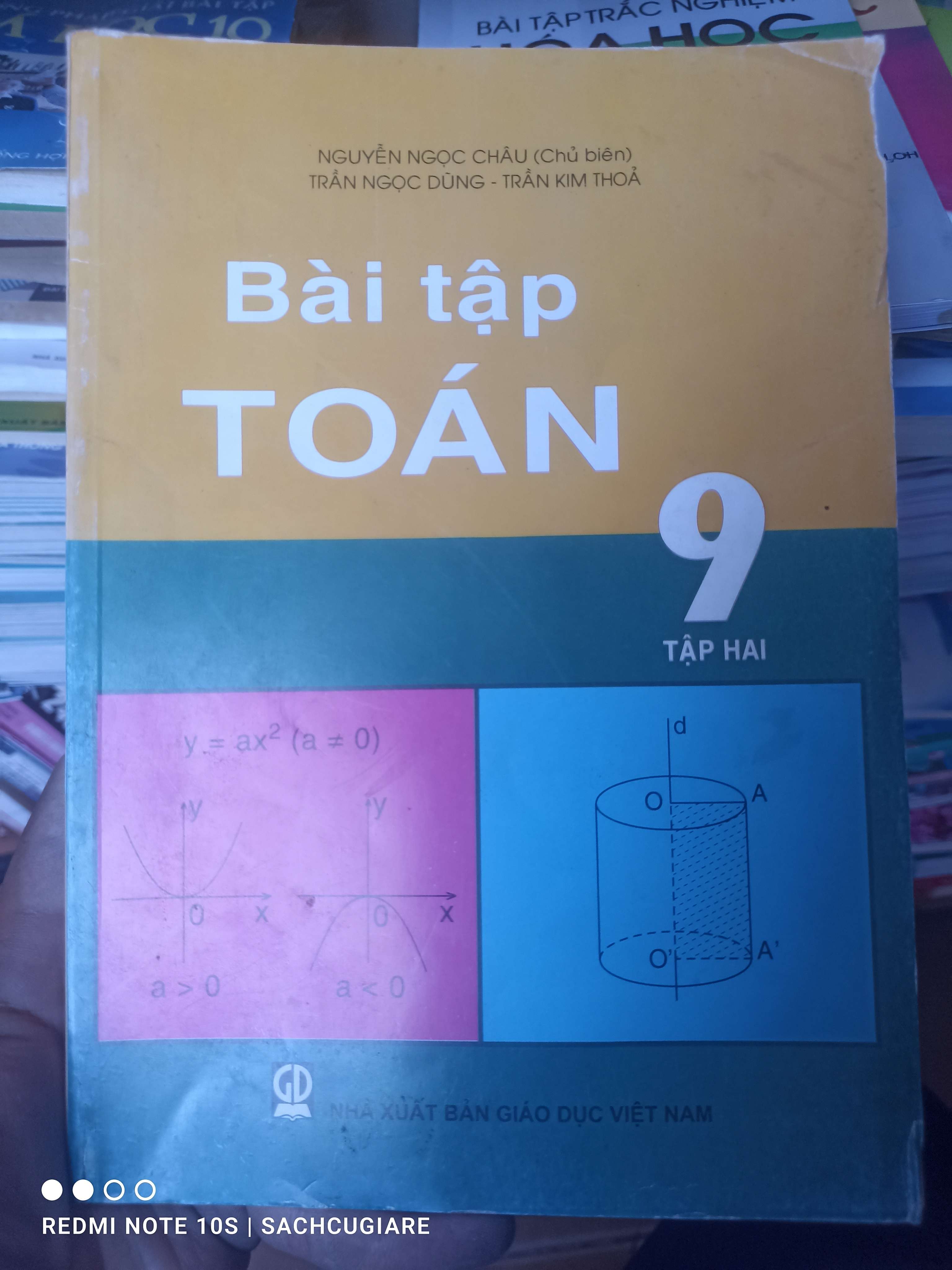 Bài Tập Toán 9 (Tập 2) - Nguyễn Ngọc Châu, Trần Ngọc Dũng, Trần Kim Thoả 2010 VAVO-AK3ST1