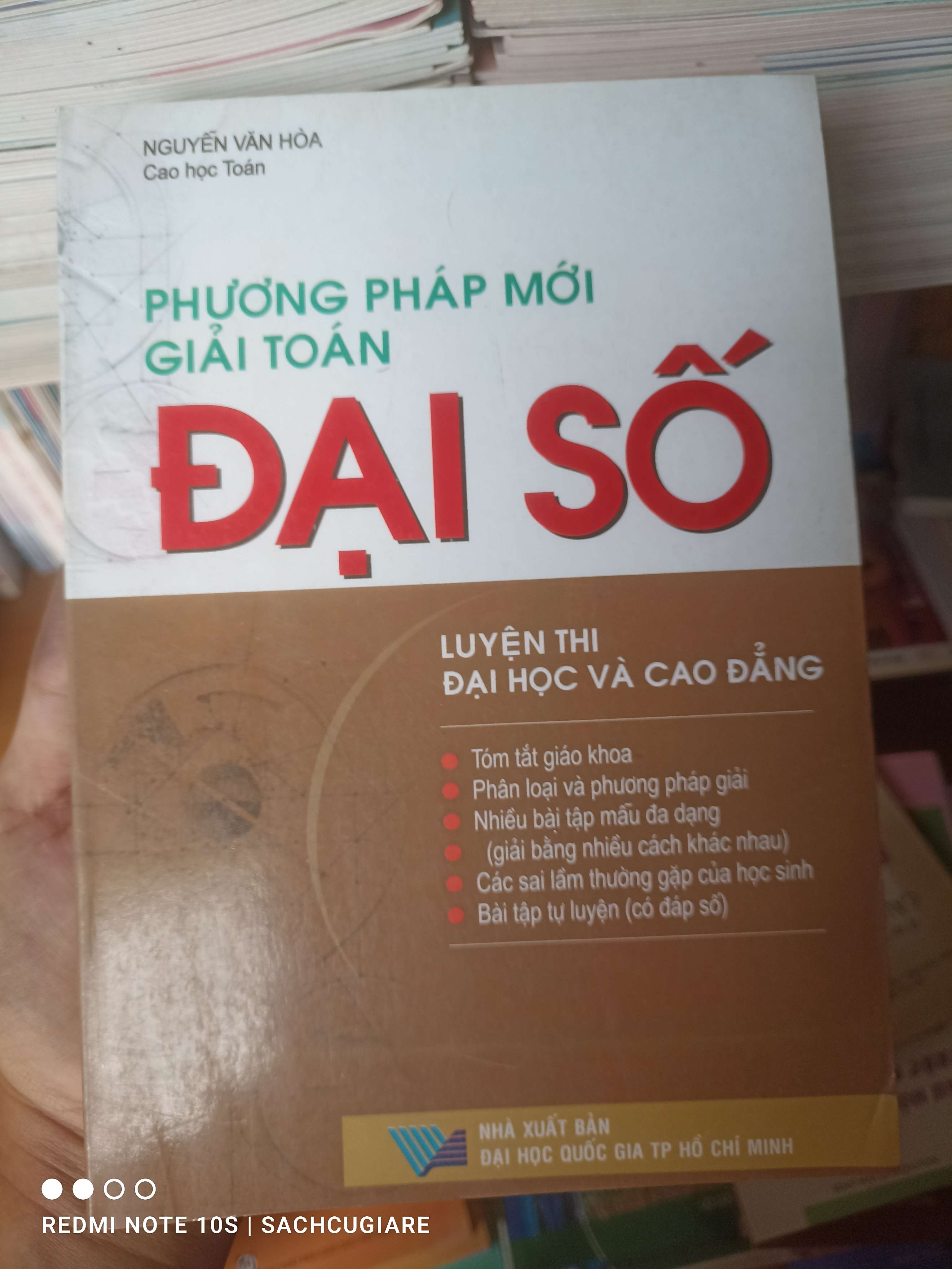 Phương Pháp Mới Giải Toán Đại Số (Luyện Thi Đại Học Và Cao Đẳng) - Nguyễn Văn Hòa 2005 VAVO-AK2T3