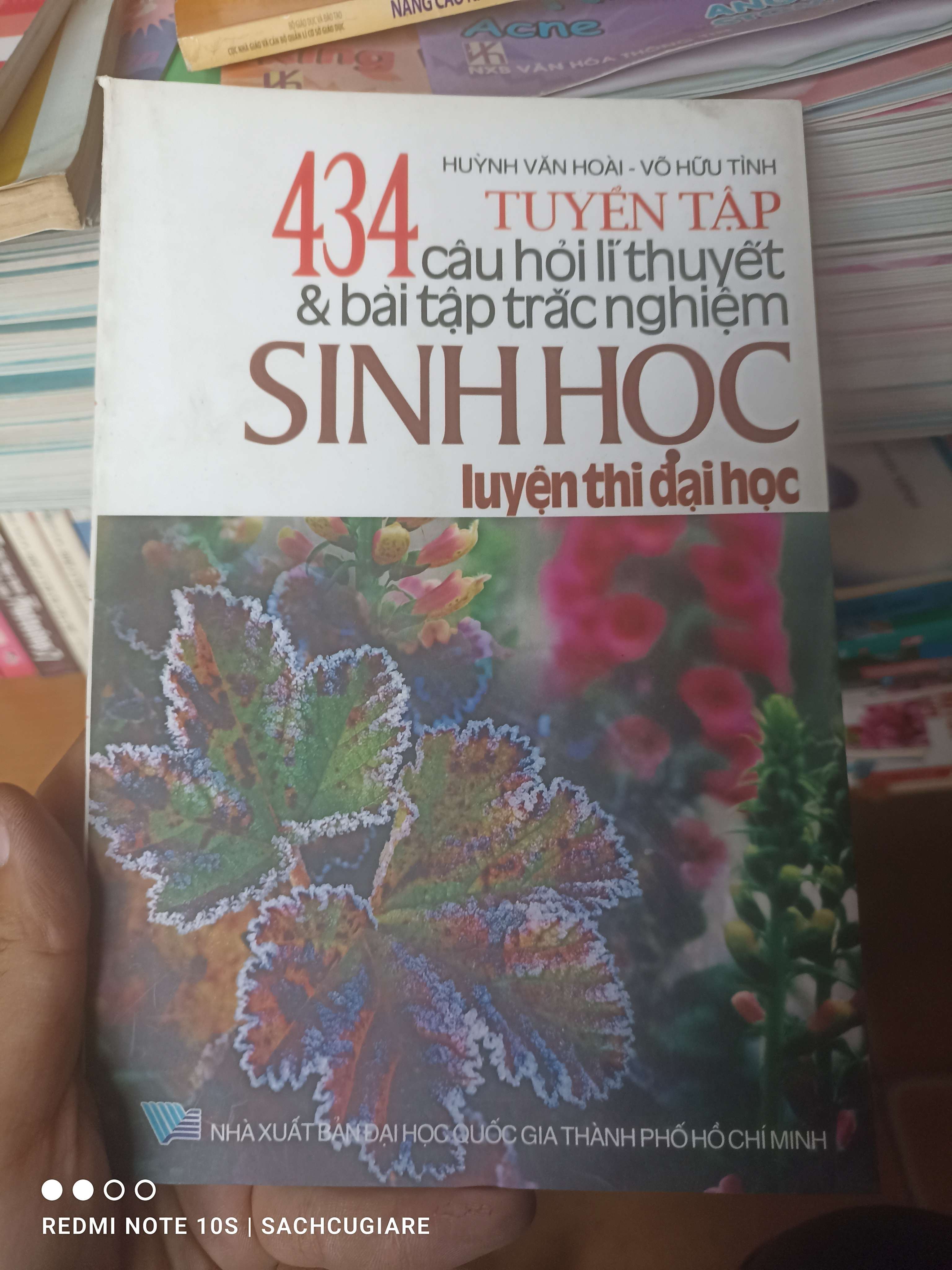 434 Tuyển Tập Câu Hỏi Lí Thuyết & Bài Tập Trắc Nghiệm Sinh Học (Luyện Thi Đại Học) - Huỳnh Văn Hoài, Võ Hữu Tình 2007 VAVO-AK2ST1