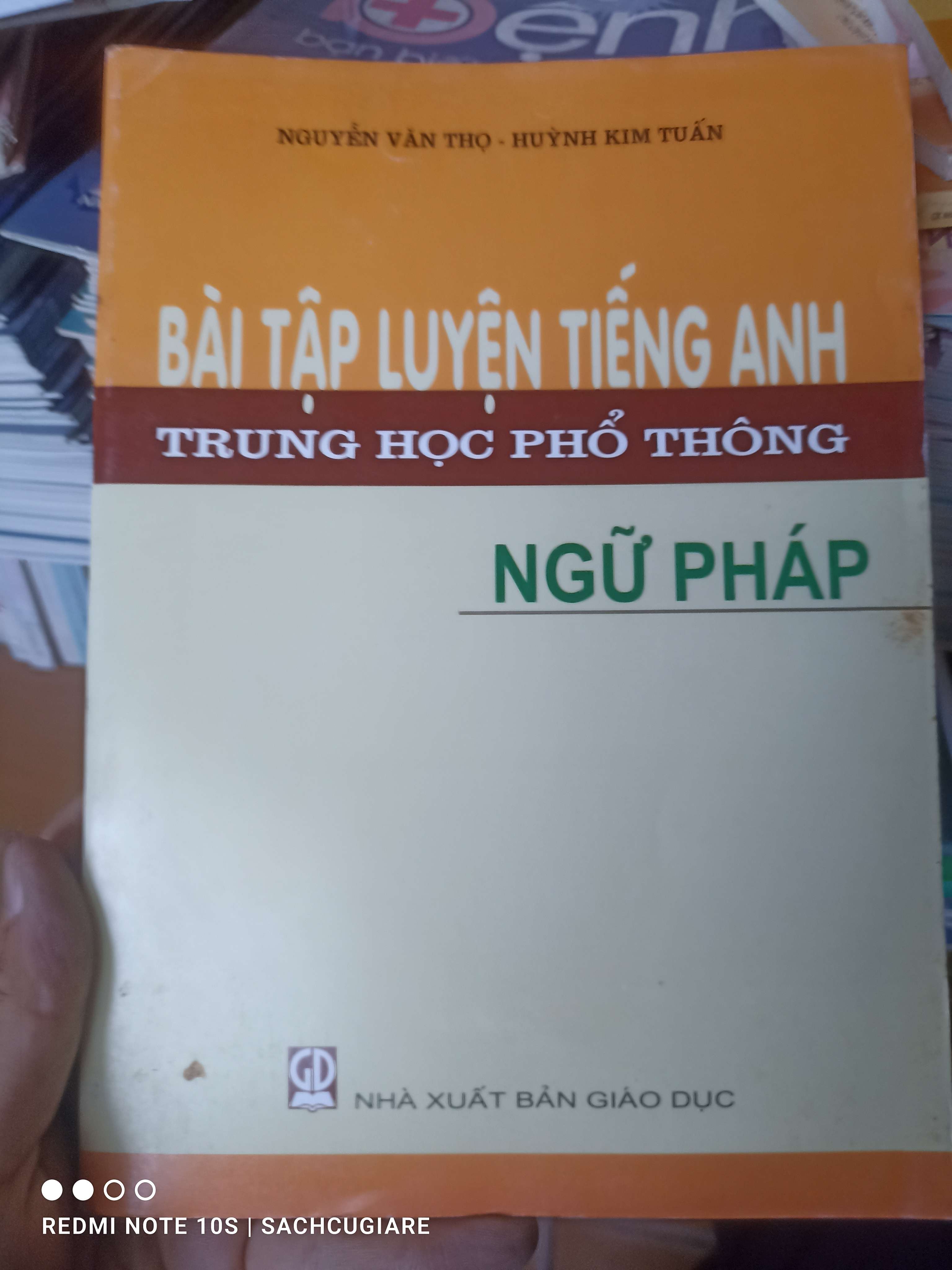 Bài Tập Luyện Tiếng Anh Trung Học Phổ Thông (Ngữ Pháp) - Nguyễn Văn Thọ, Huỳnh Kim Tuấn 2007 VAVO-AK2T4