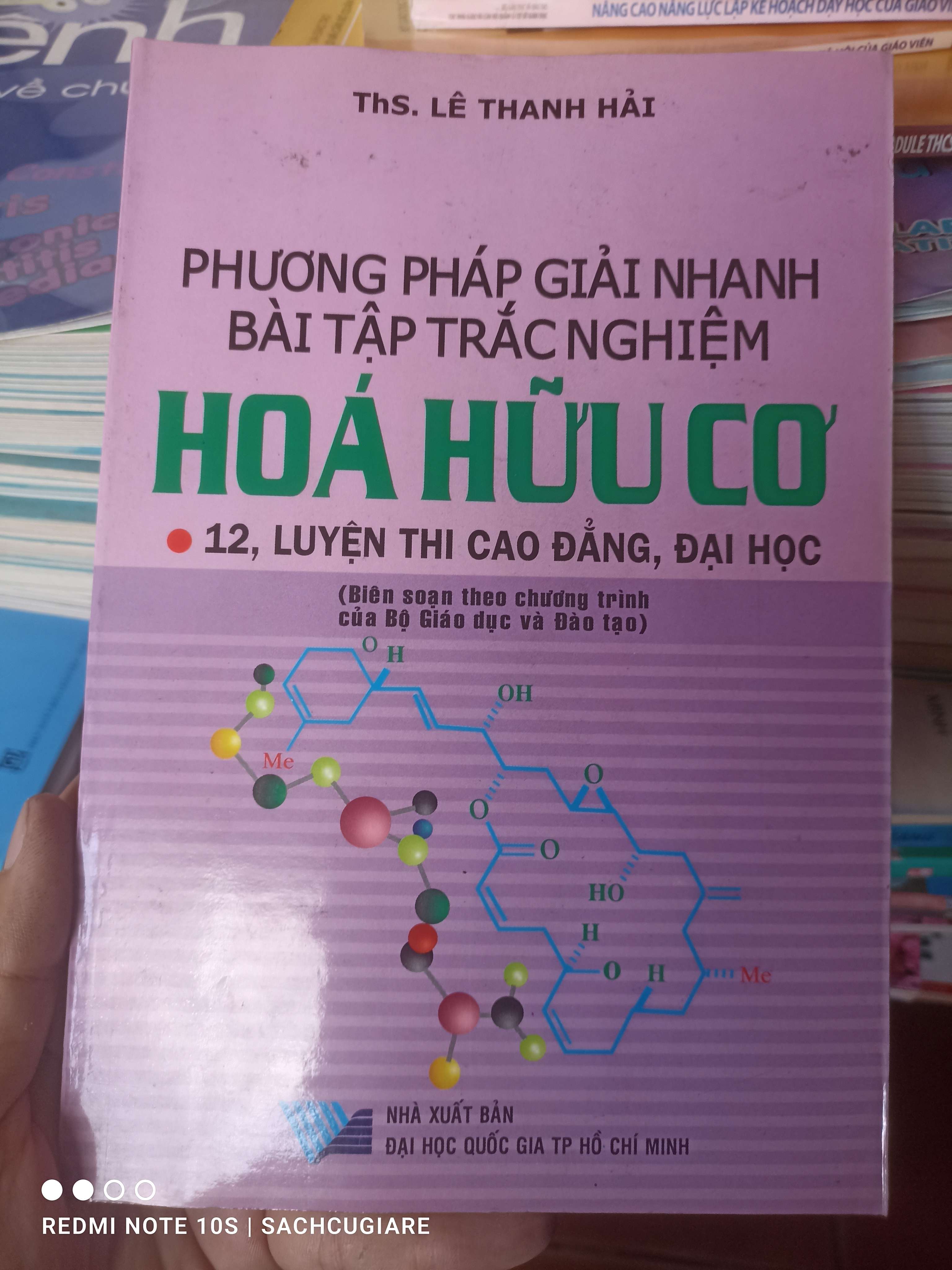 Phương Pháp Giải Nhanh Bài Tập Trắc Nghiệm Hóa Hữu Cơ 12 (Luyện Thi Cao Đẳng, Đại Học) - Lê Thanh Hải 2010 VAVO-AK3ST1