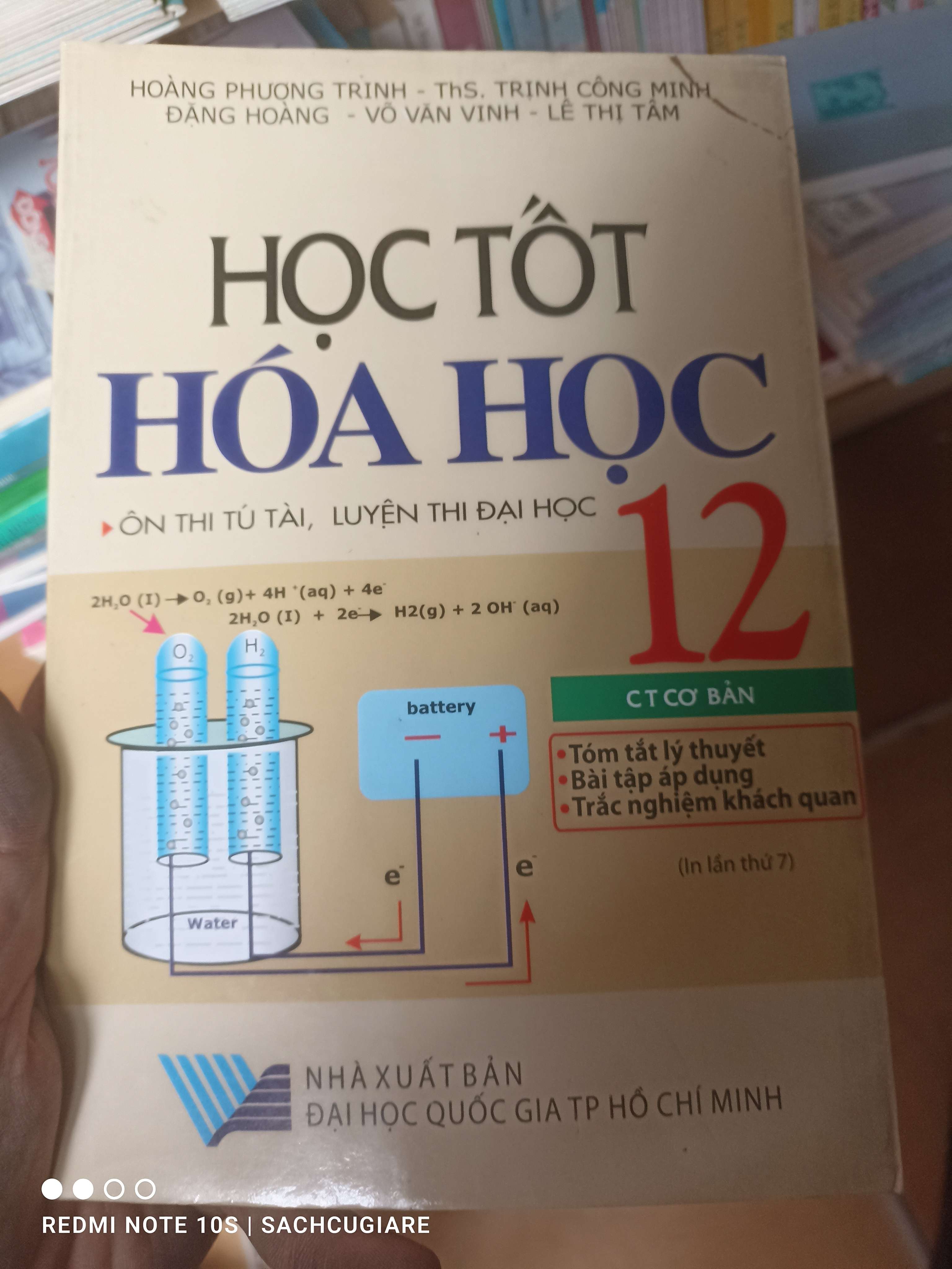 Học Tốt Hóa Học 12 (Ôn Thi Tú Tài, Luyện Thi Đại Học) (CT Cơ Bản) - Hoàng Phương Trinh, Trịnh Công Minh, Đặng Hoàng, Võ Văn Vinh, Lê Thị Tâm 2011 VAVO-AK2T3