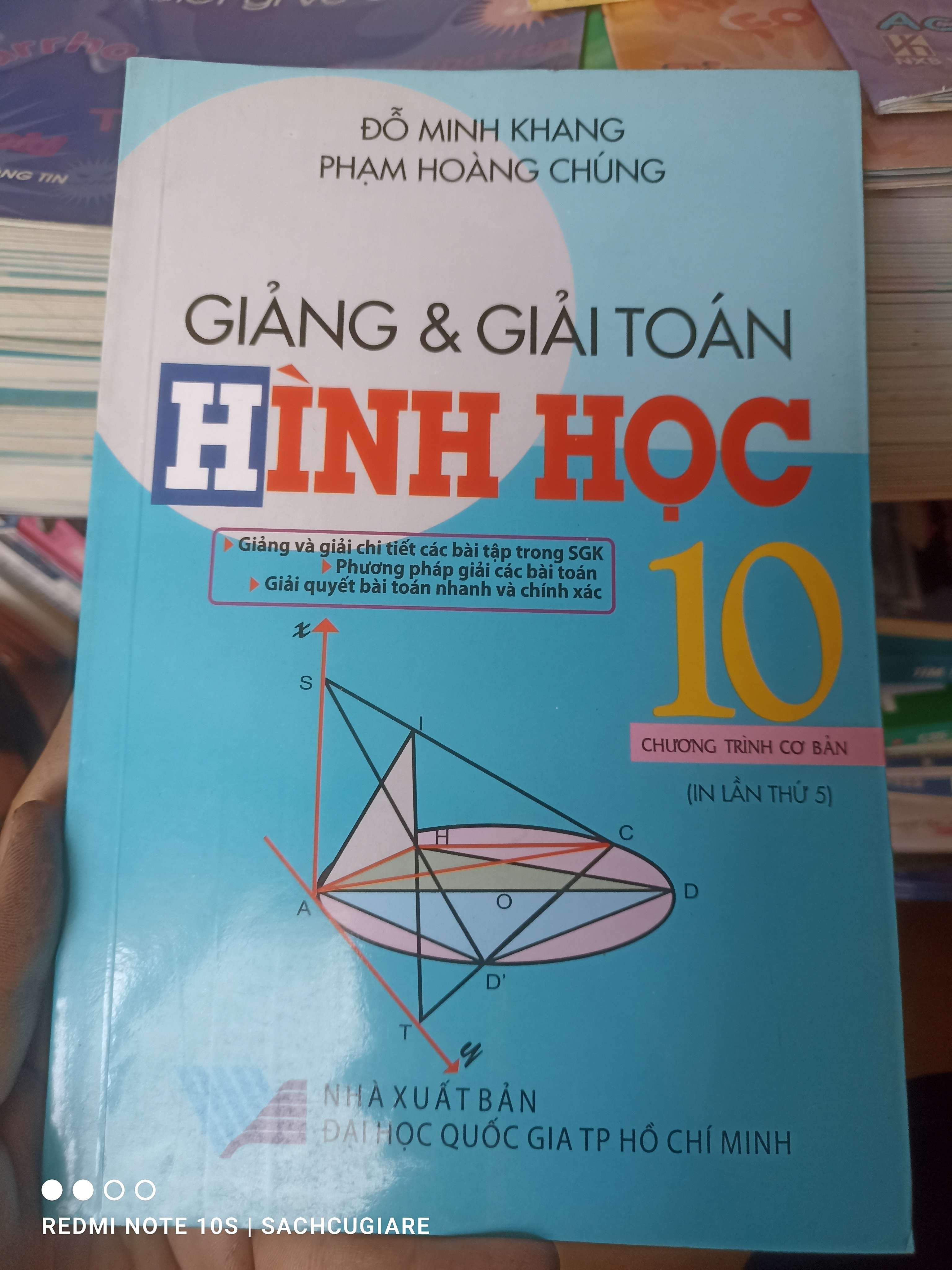 Giảng Và Giải Toán Hình Học 10 (Chương Trình Cơ Bản) - Đỗ Minh Khang, Phạm Hoàng Chúng 2009 VAVO-AK3ST1