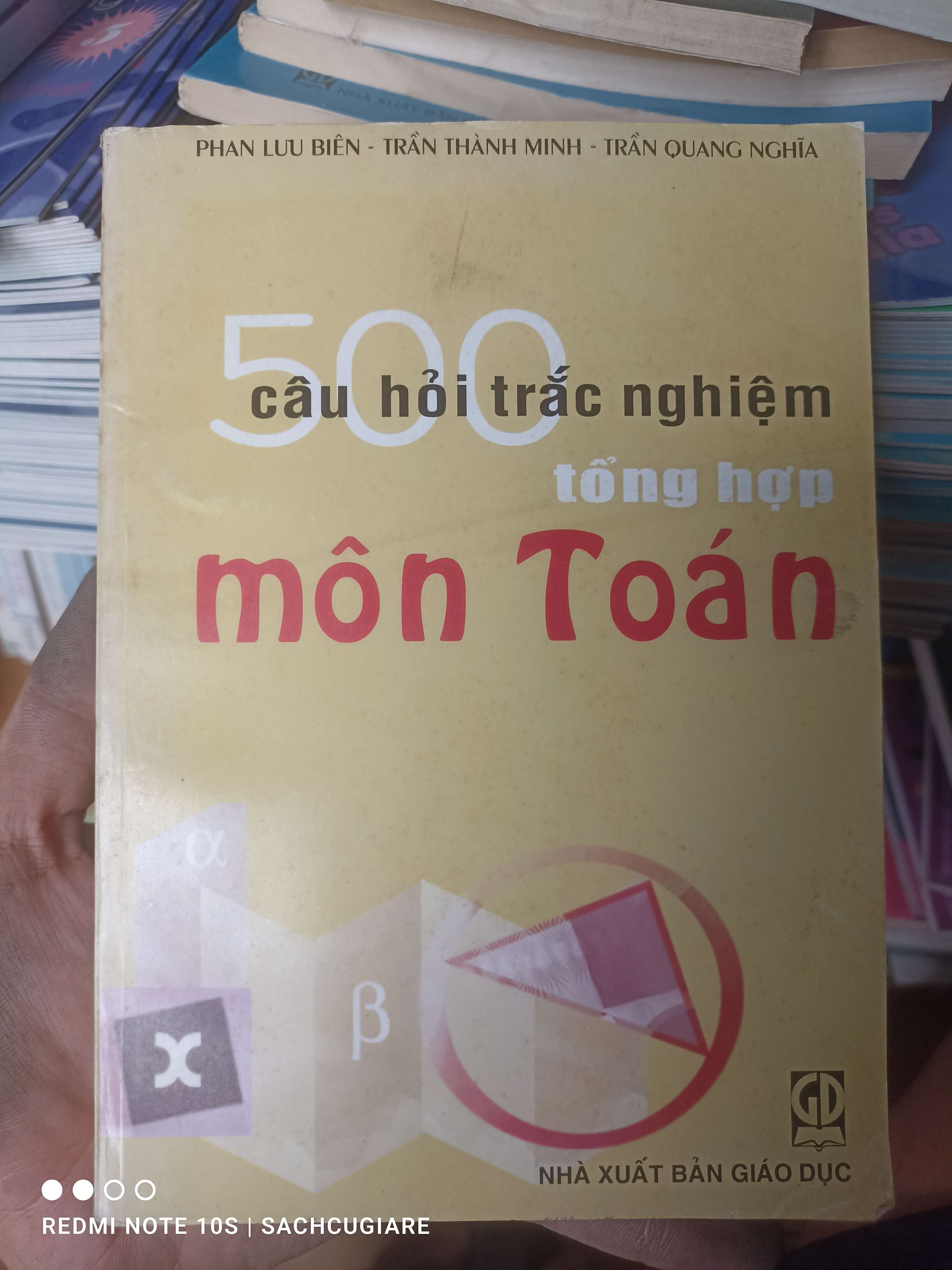 500 Câu Hỏi Trắc Nghiệm Tổng Hợp Môn Toán - Phan Lưu Biên, Trần Thành Minh, Trần Quang Nghĩa 2003 VAVO-AK2ST2