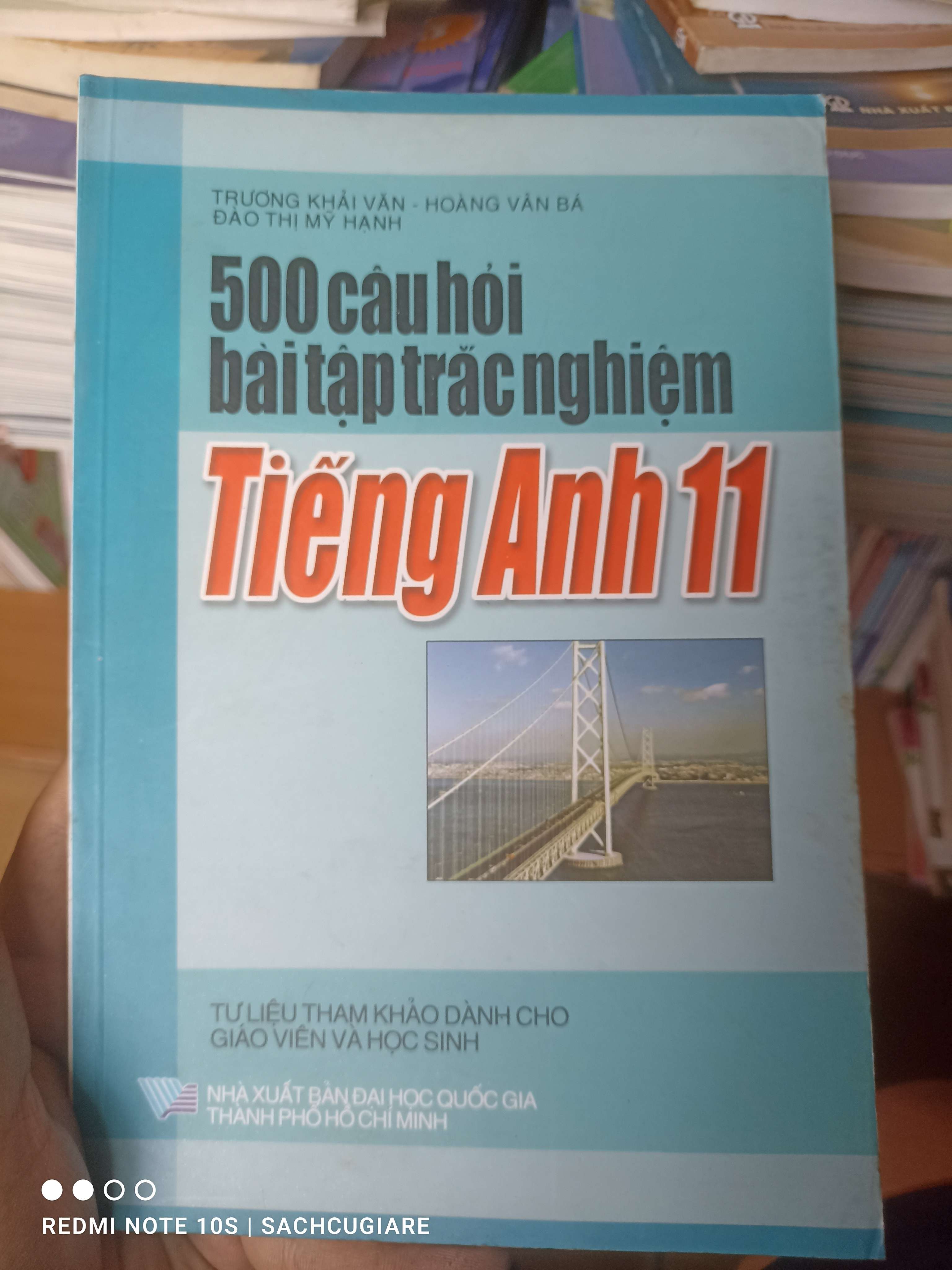 500 Câu Hỏi Bài Tập Trắc Nghiệm Tiếng Anh 11 - Trương Khải Vân, Hoàng Văn Bá, Đào Thị Mỹ Hạnh 2007 VAVO-AK2ST3