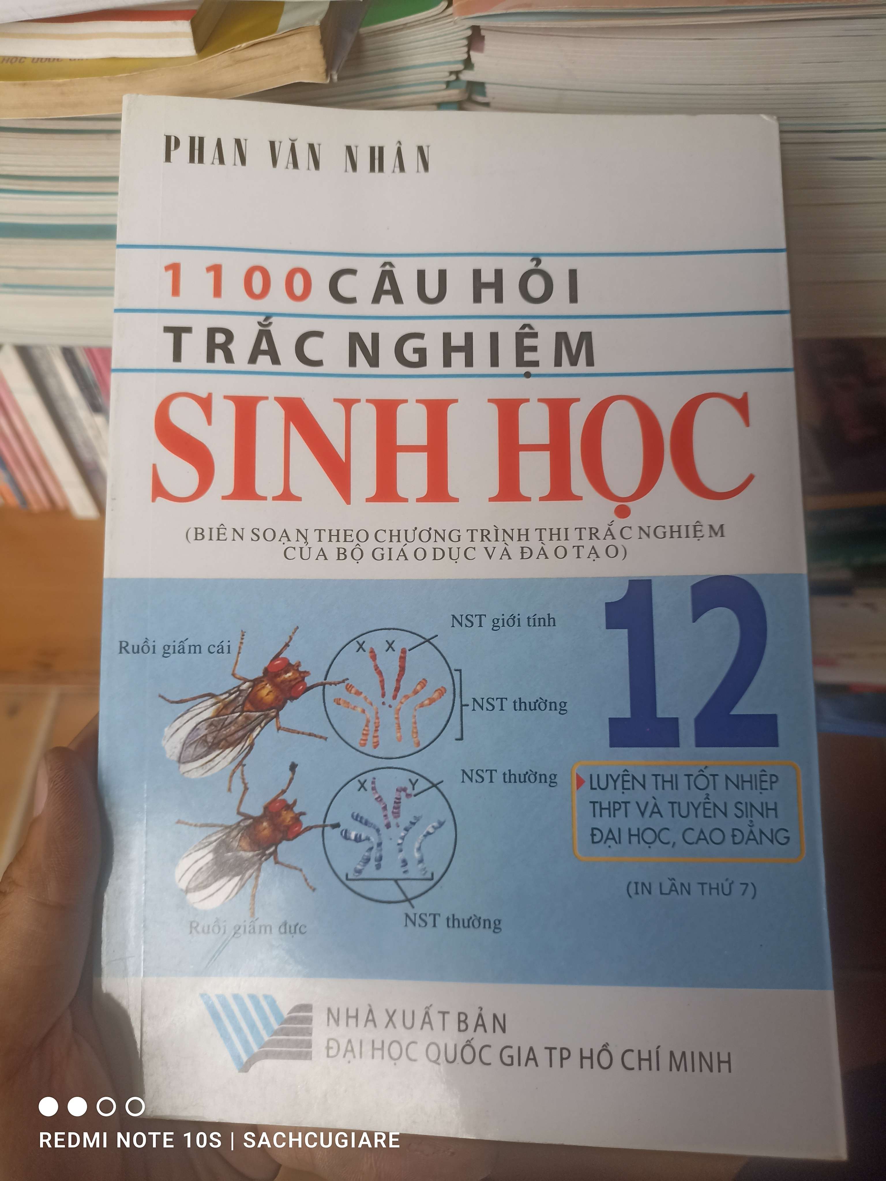 1100 Câu Hỏi Trắc Nghiệm Sinh Học 12 (Luyện Thi Tốt Nghiệp THPT Và Tuyển Sinh Đại Học, Cao Đẳng) - Phan Văn Nhân 2007 VAVO-AK2ST1