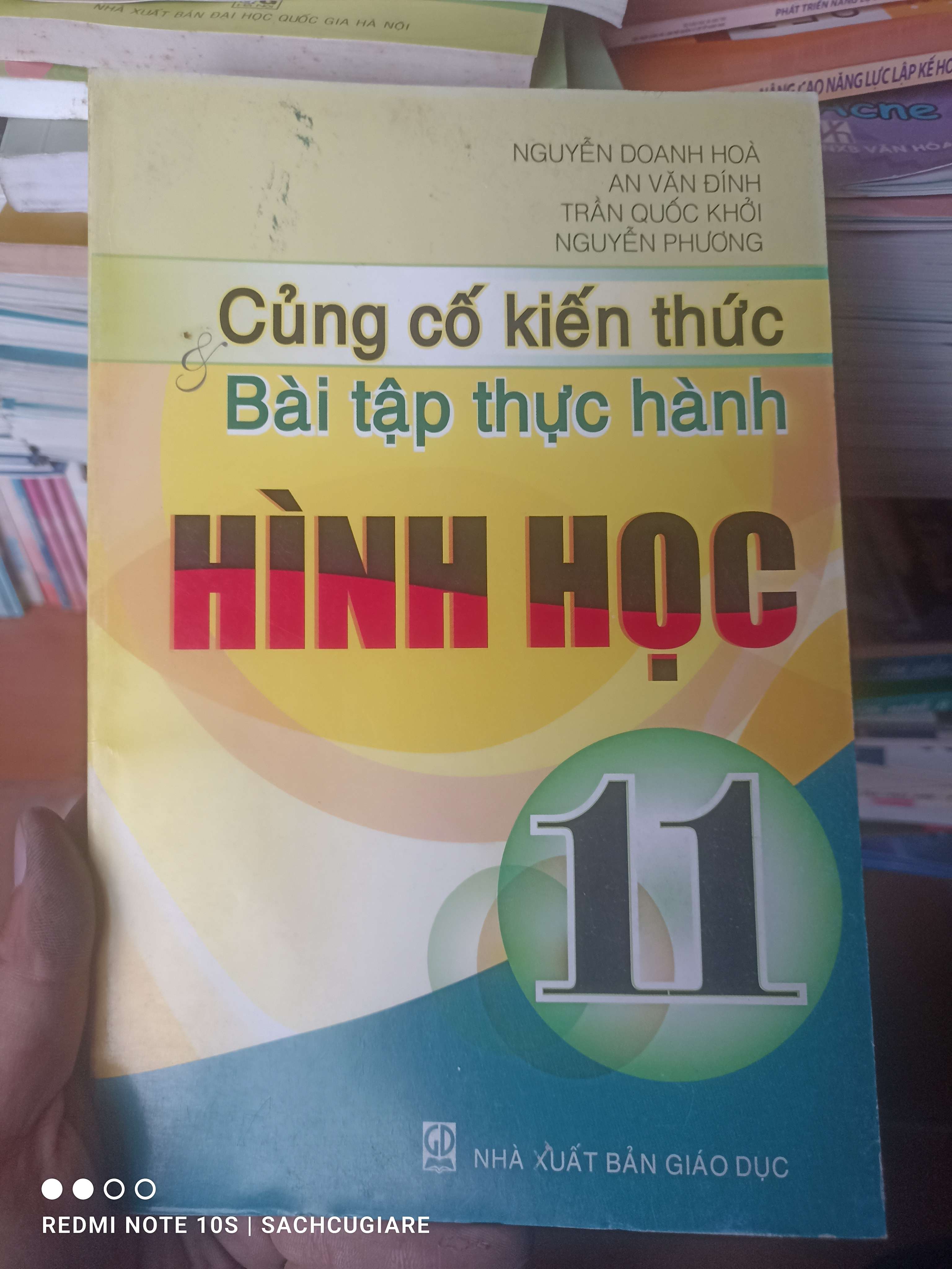 Củng Cố Kiến Thức & Bài Tập Thực Hành Hình Học 11 - Nguyễn Doanh Hòa, An Văn Đính, Trần Quốc Khởi, Nguyễn Phương 2008 VAVO-AK2ST1