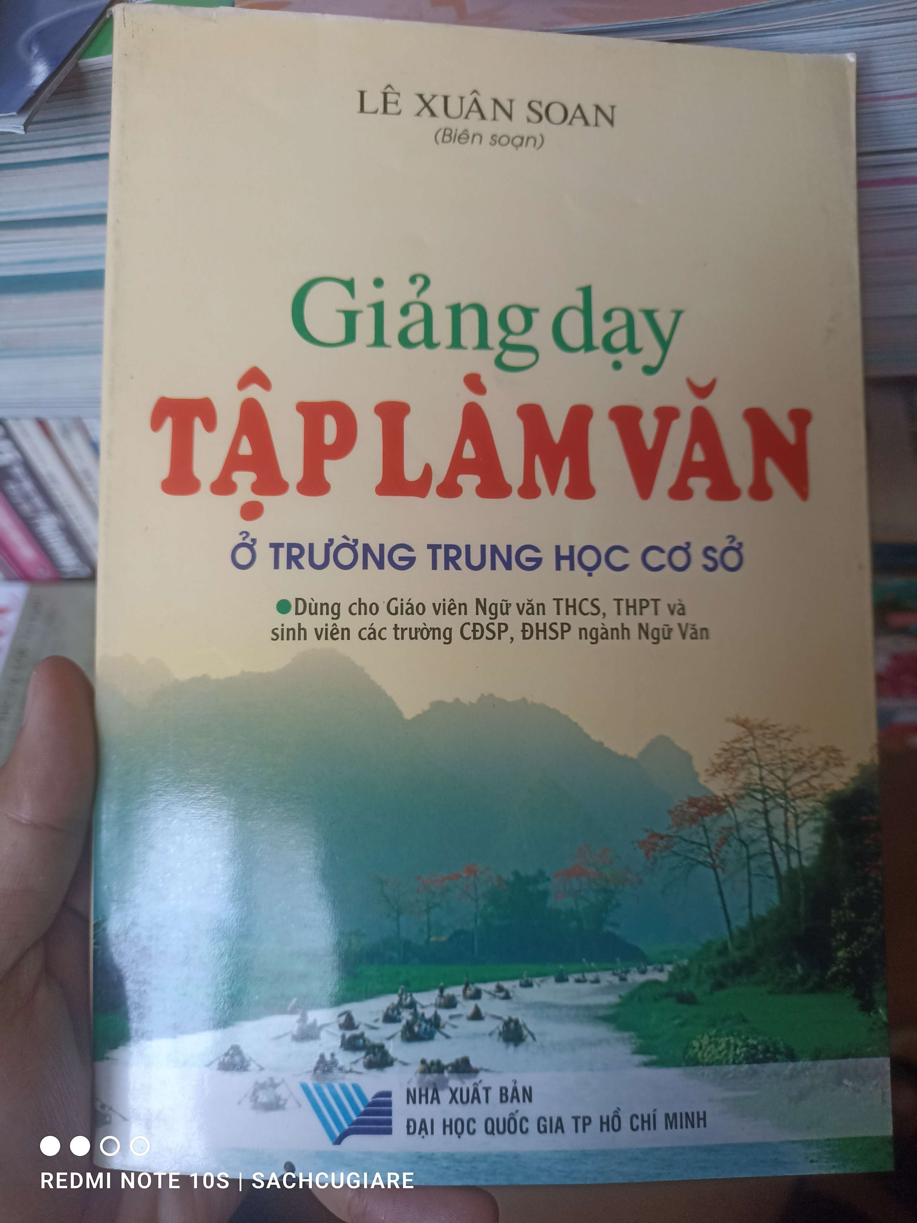Giảng Dạy Tập Làm Văn Ở Trường Trung Học Cơ Sở - Lê Xuân Soan 2009 VAVO-AK3ST1