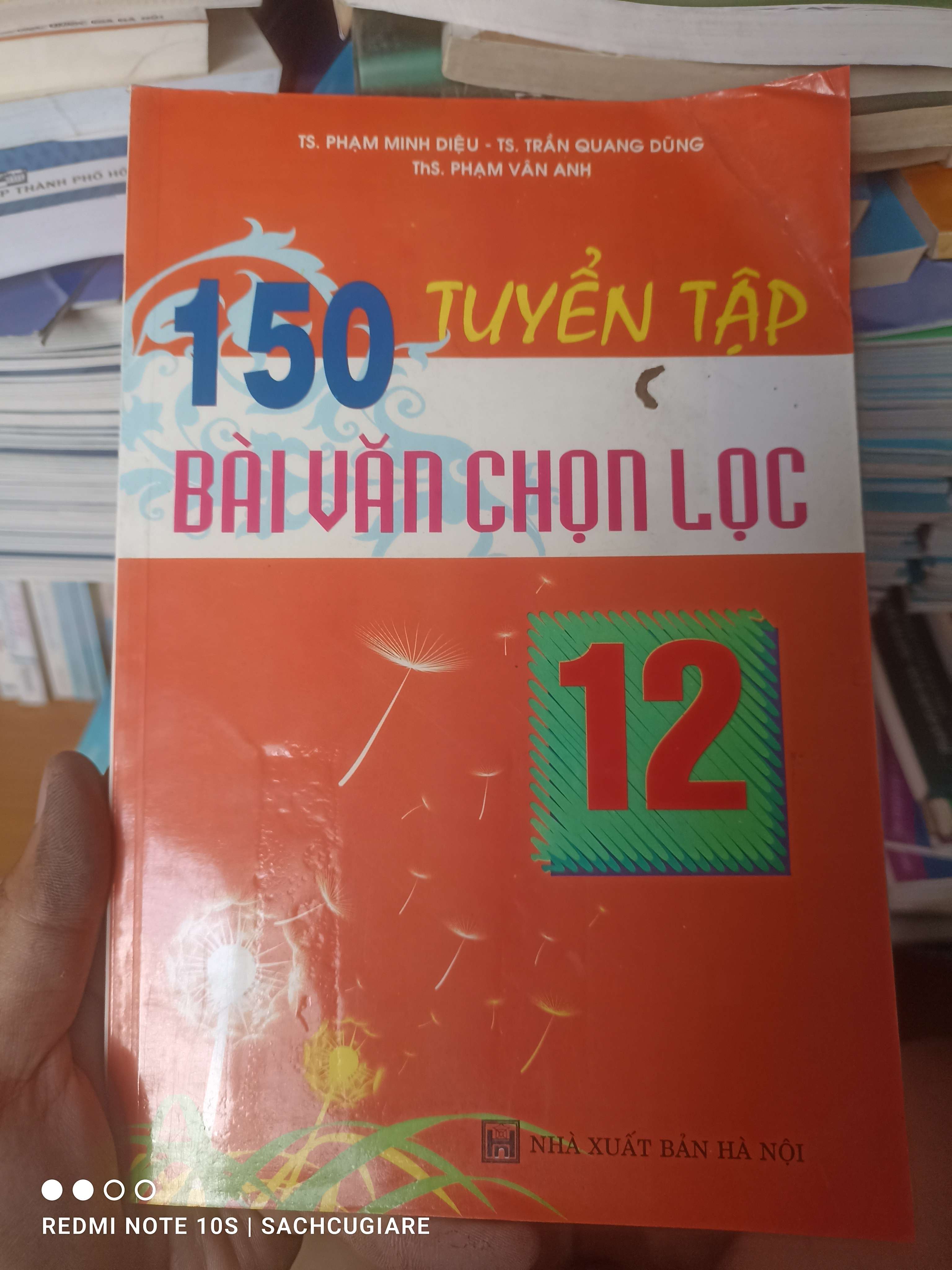 150 Tuyển Tập Bài Văn Chọn Lọc 12 - Phạm Minh Diệu, Trần Quang Dũng, Phạm Vân Anh 2008 VAVO-AK2ST2